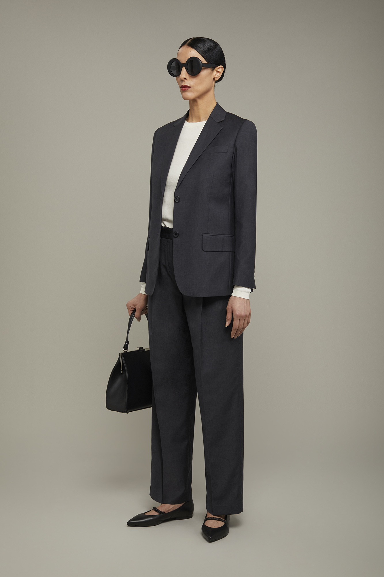 Pantaloni Jogger Donna Elasticizzati In Viscose - Comodi, Made In Italy - Taglia Unica