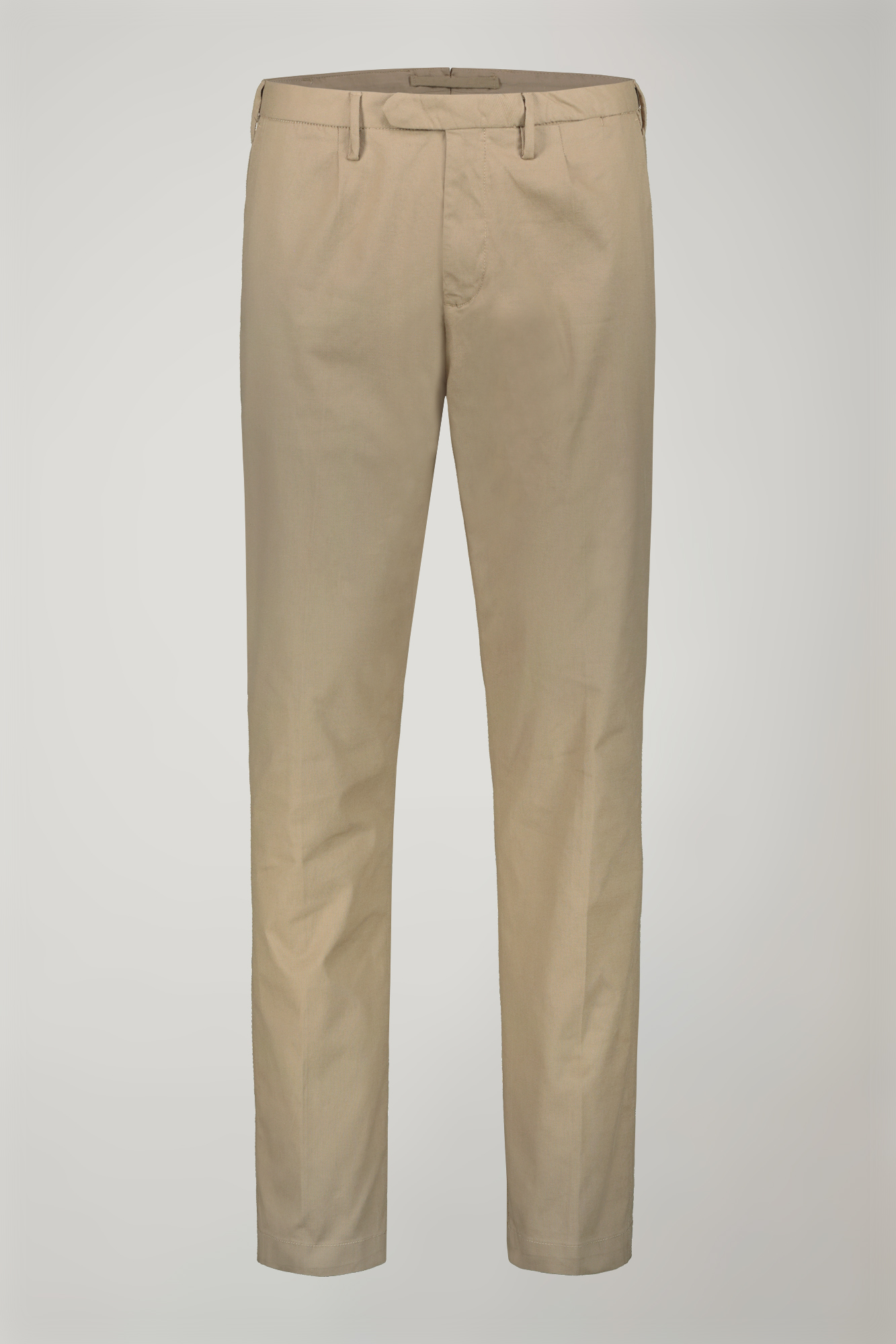 Pantalon homme classique à pinces en tissu armuré coupe confort image number null