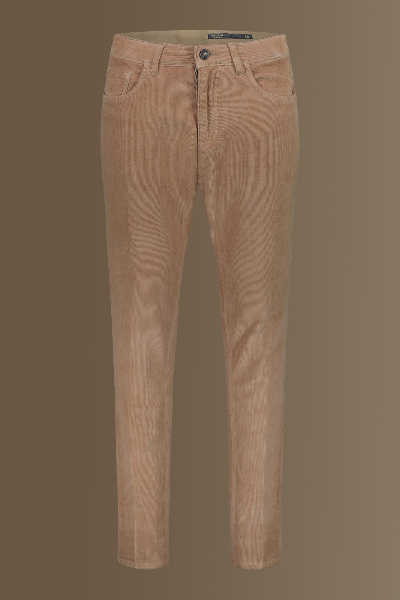 Pantalone 5 tasche velluto a coste image number null