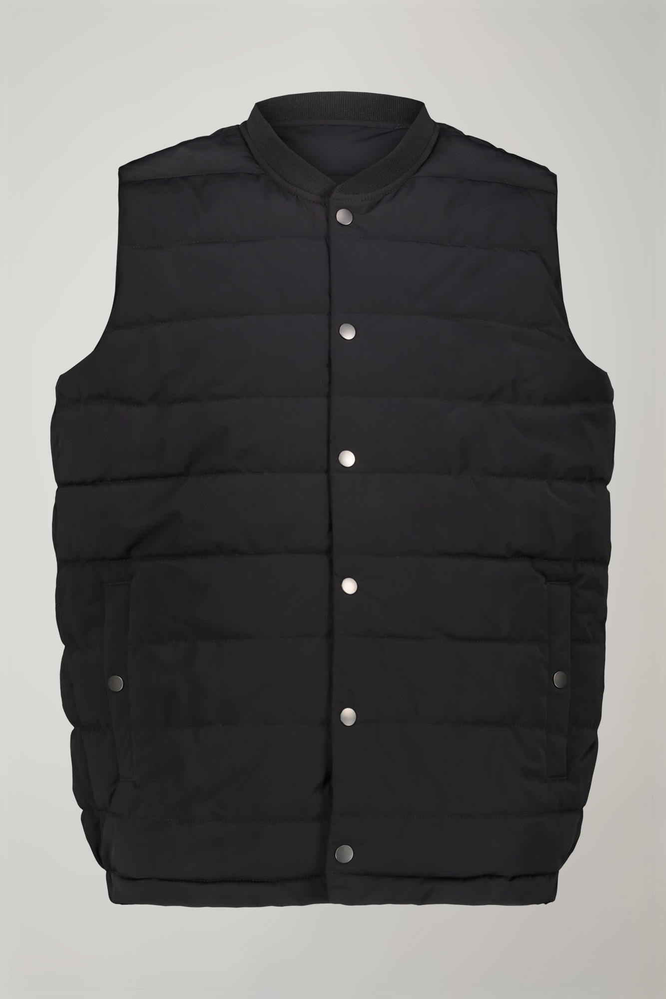 Men’s reversible sleeveless vest with lightweight padding regular fit image number null