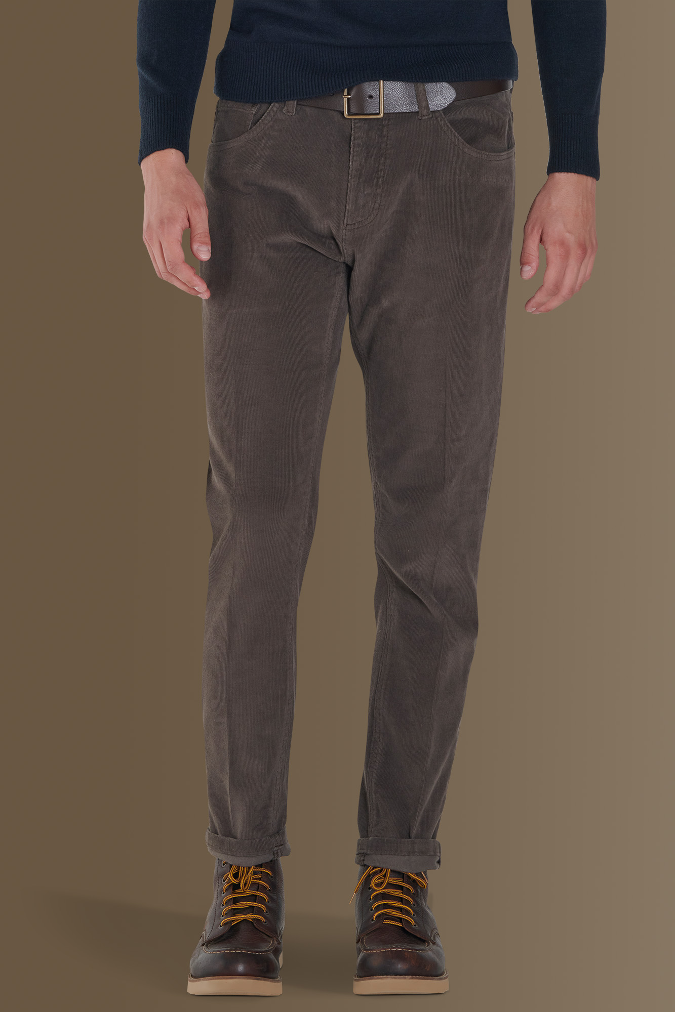 Pantalone chino velluto a coste image number null