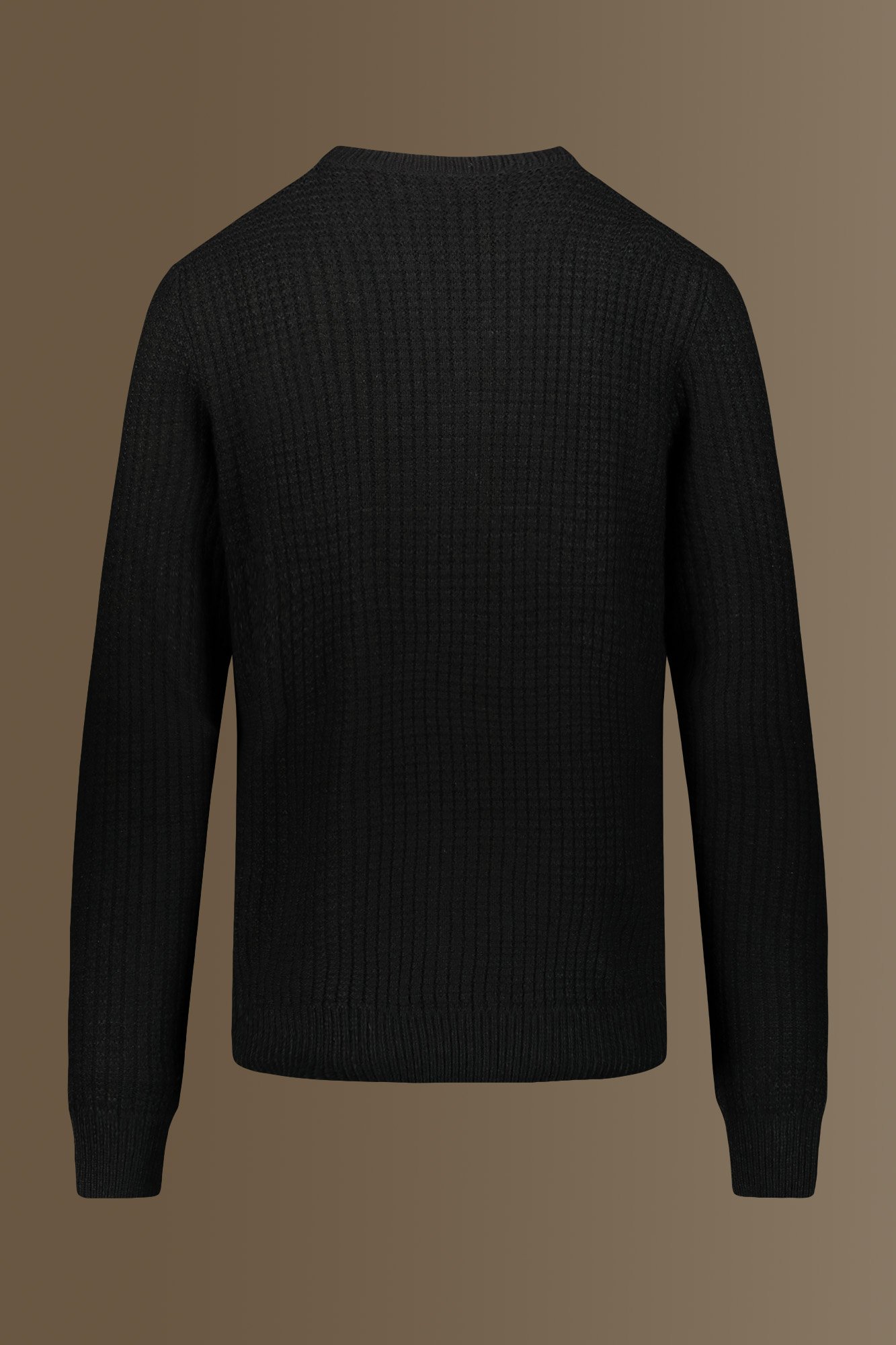 Round neck sweater wool blend image number null