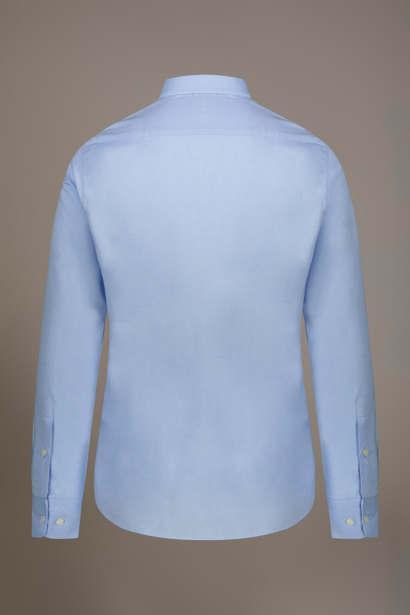 Klassisch geschnittenes Hemd mit französischem Kragen aus ultraleichtem Oxford-Stoff image number null