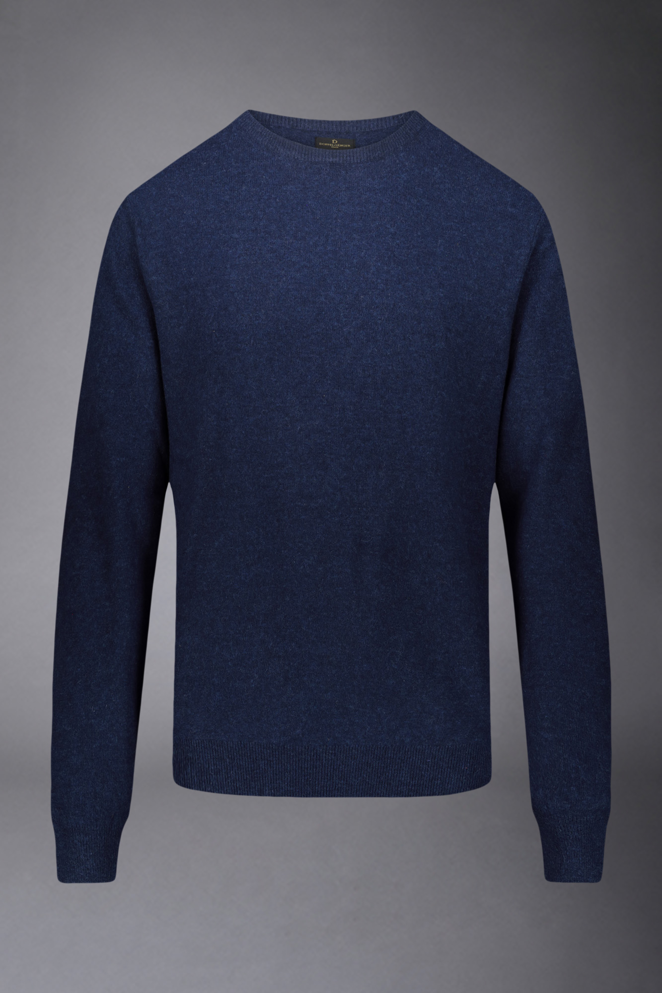 Men's crew neck wool blend lambswool regular fit sweater | Doppelganger ...