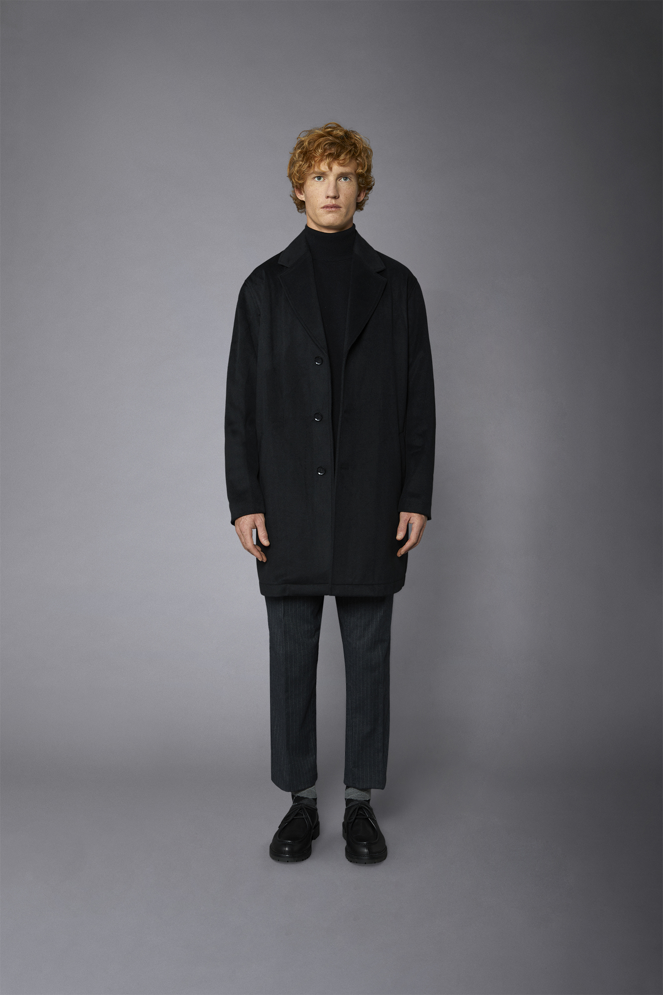 Cappotto Calvin Klein monopetto in misto lana uomo main image 0