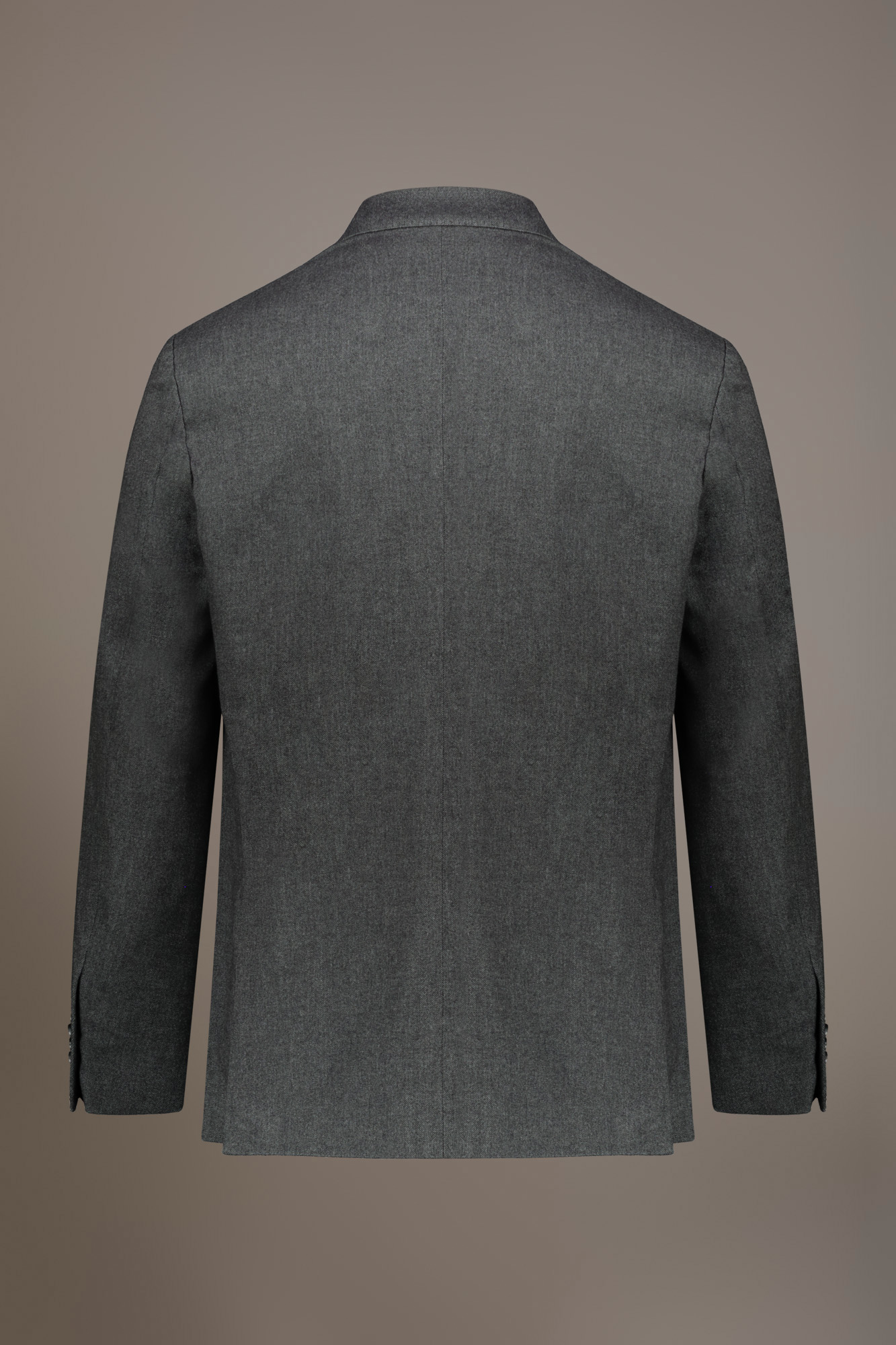 Abito monopetto regular fit tessuto misto cotone stretch image number null