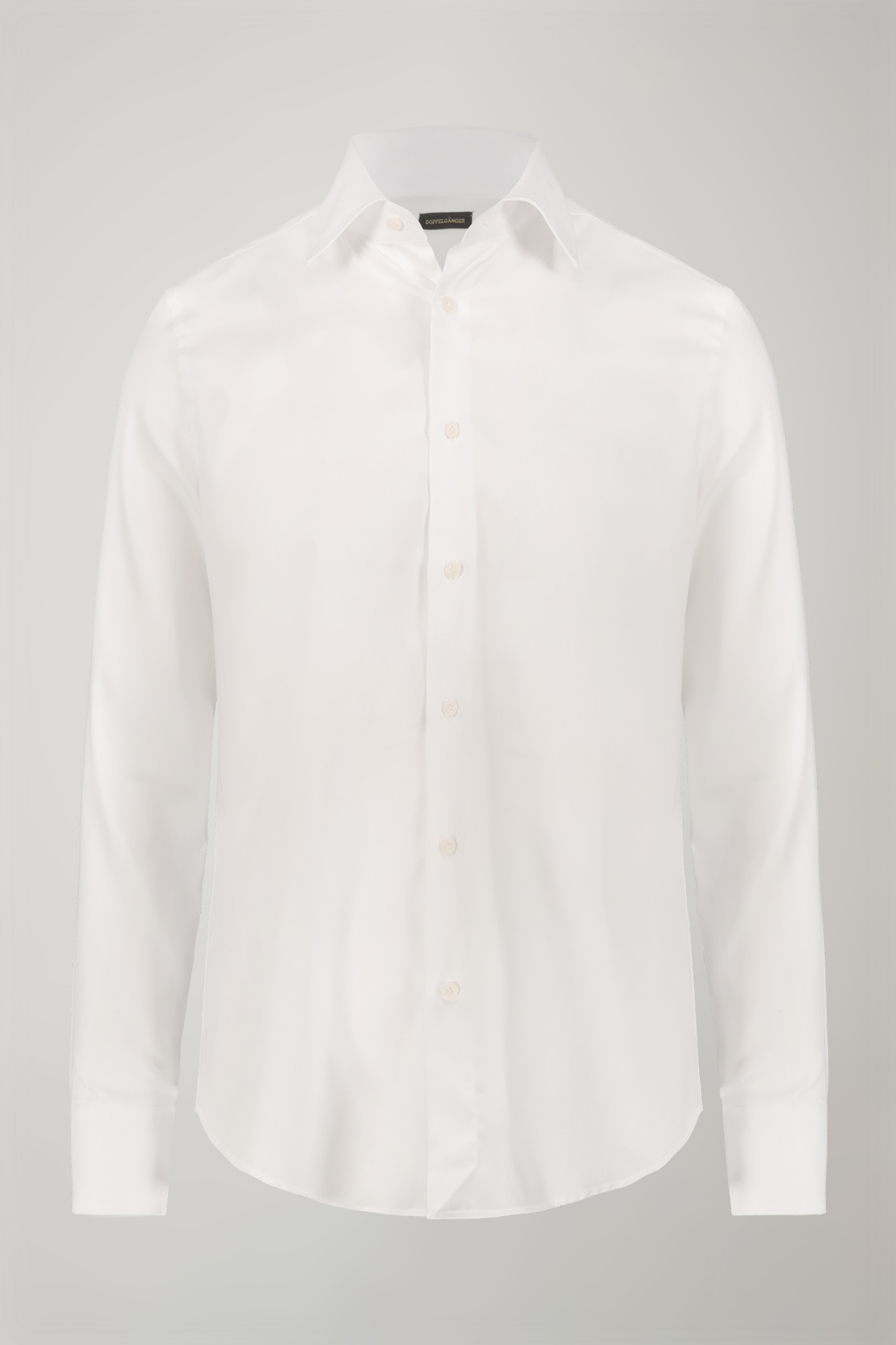 Men's shirt classic collar 100% cotton lightweight oxford fabric regular fit image number null
