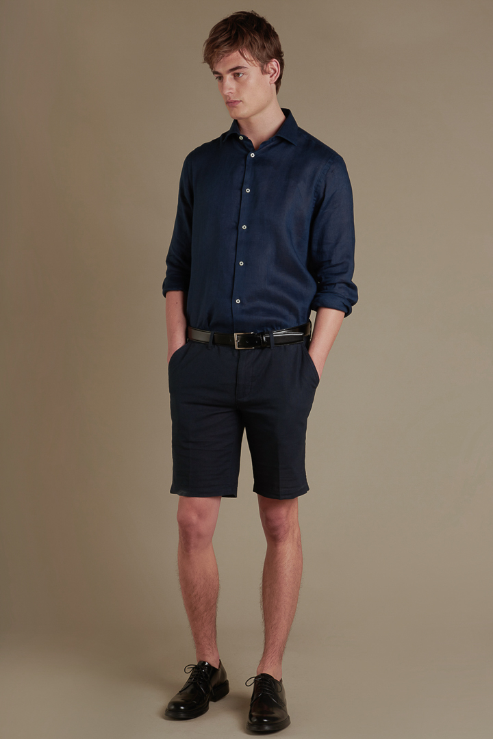 Bermuda Liu Jo chino in cotone uomo