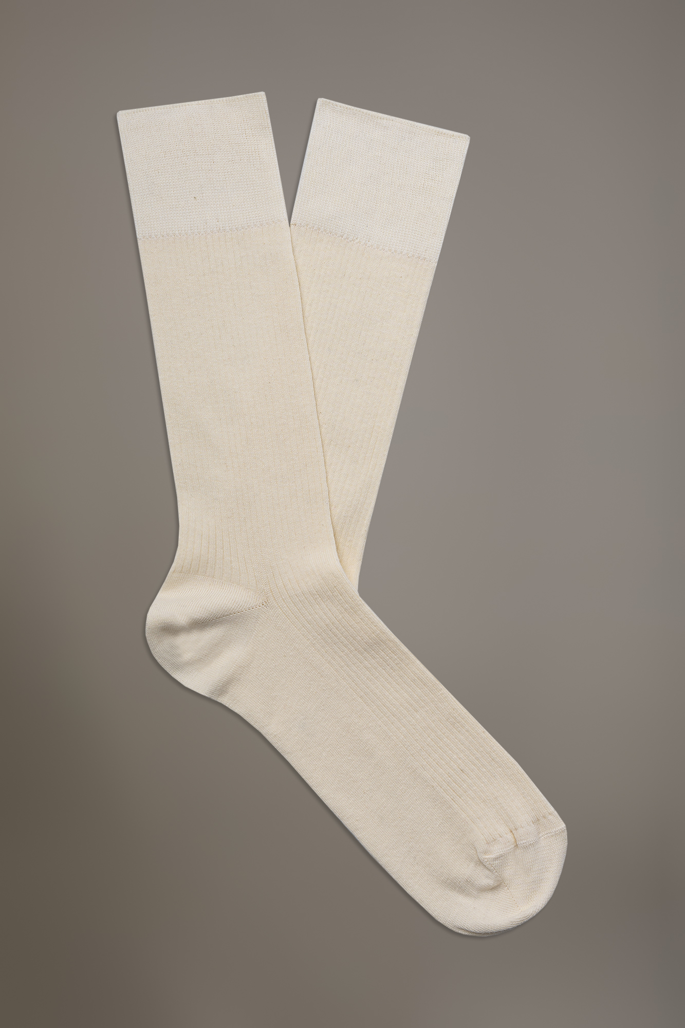 Ankle high socks in ribbed knit made in Italy image number null