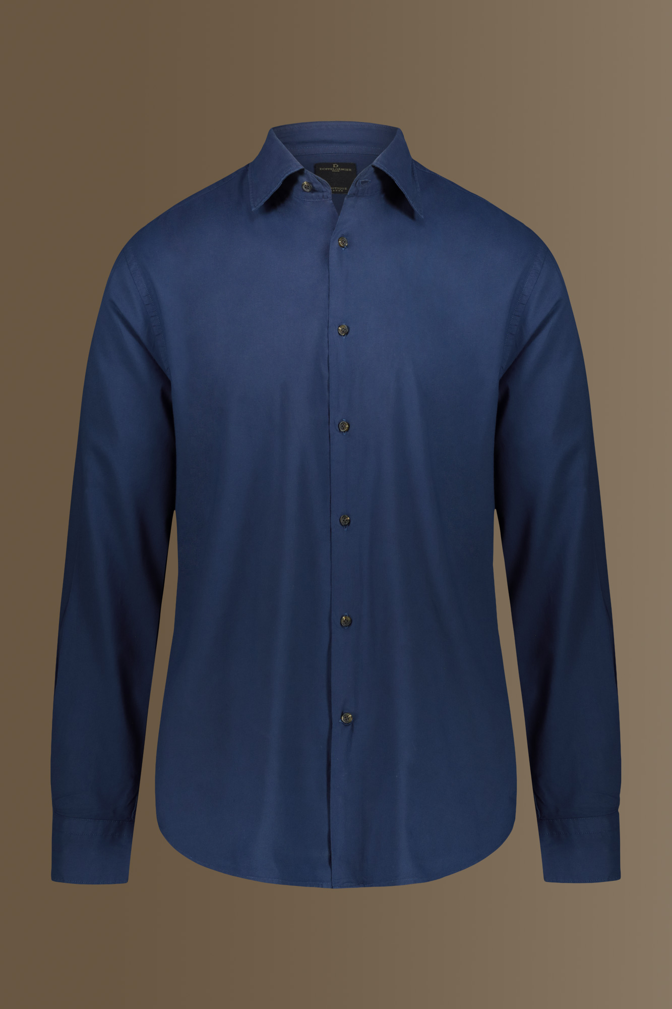 Casual shirt french collar cotton mussola fabric image number null