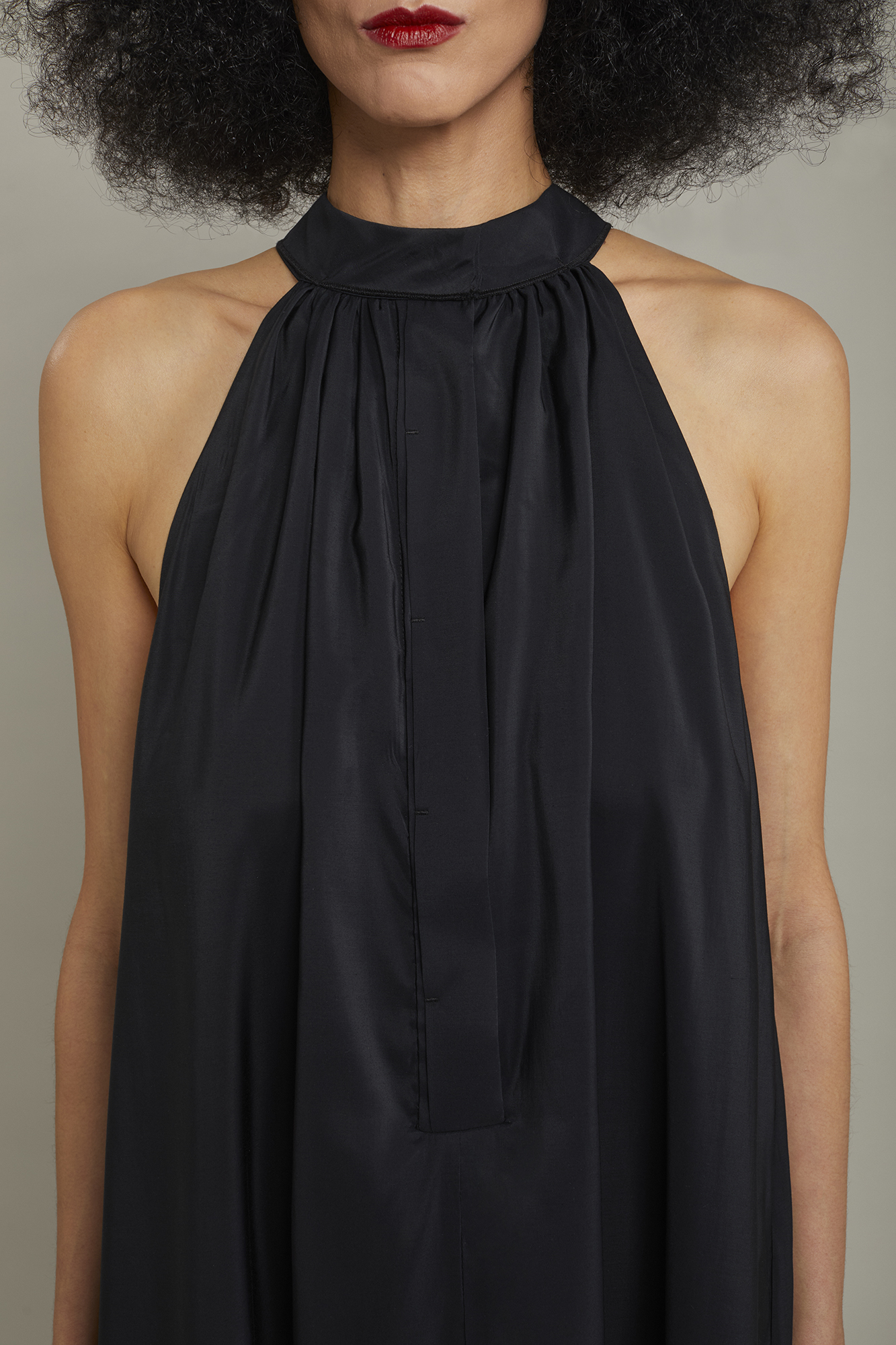 Women’s dress with halter neck regular fit image number null