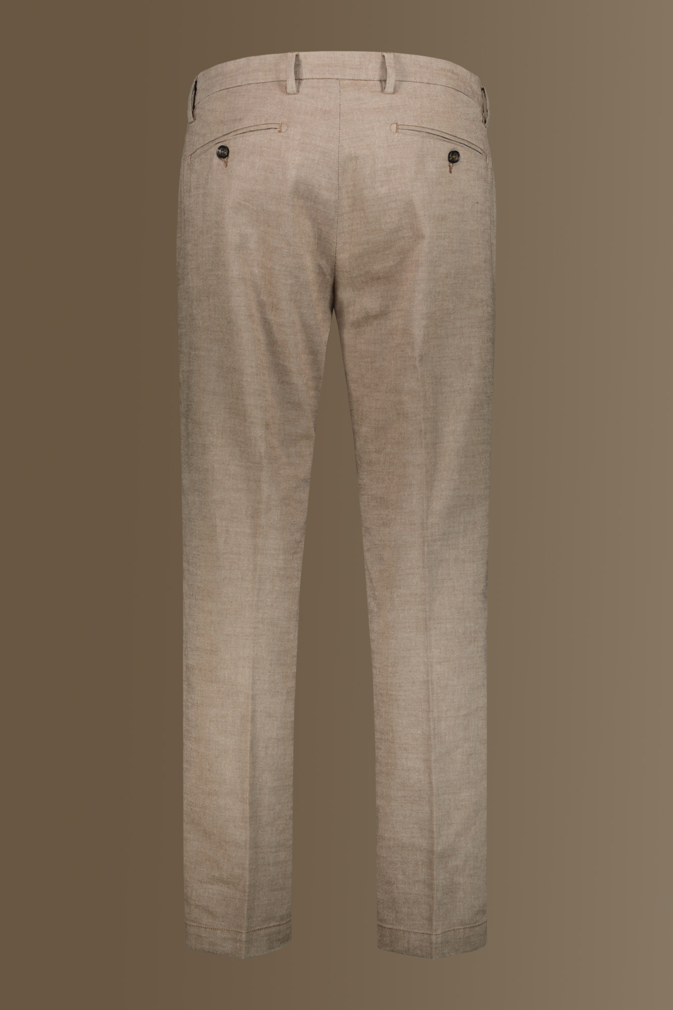 Pantalone uomo chino misto Lino image number 5