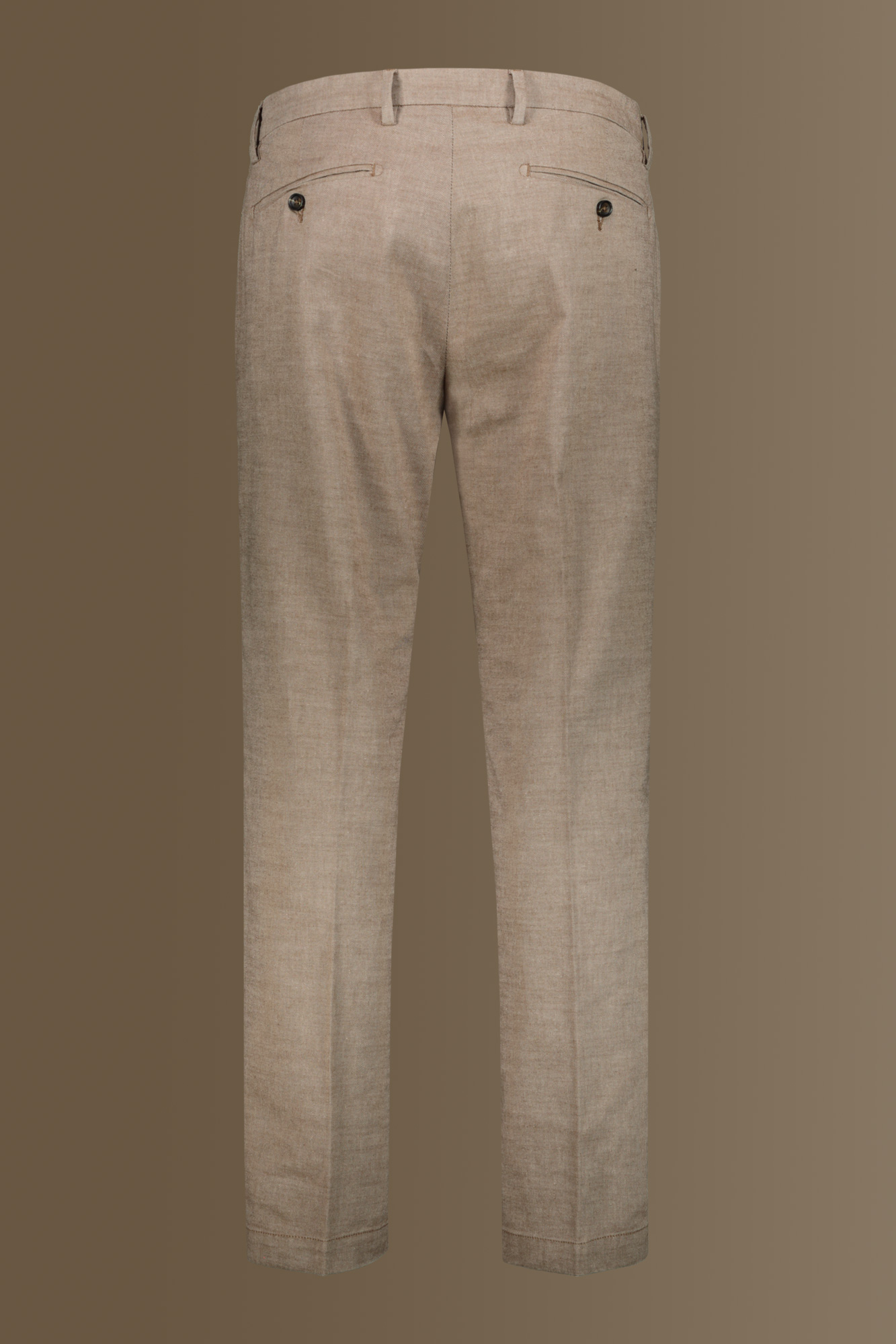 Pantalone uomo chino misto Lino image number null