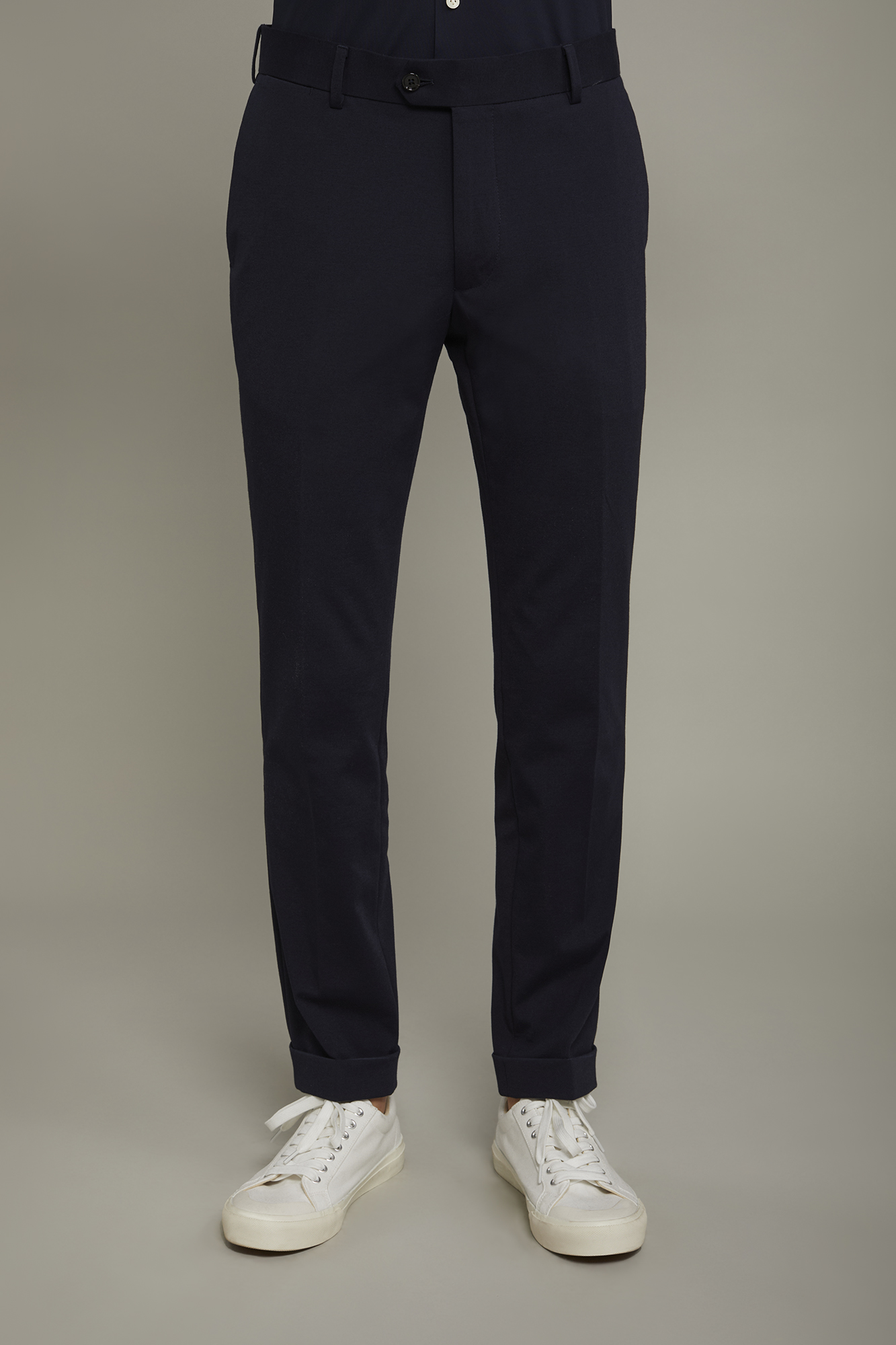 TOPLOT Pantaloni Formali Regular Fit Da Uomo In Misto Poliestere | Con Tasche, Cerniera E Passanti, Facili Da Stirare E Lavare In Lavatrice