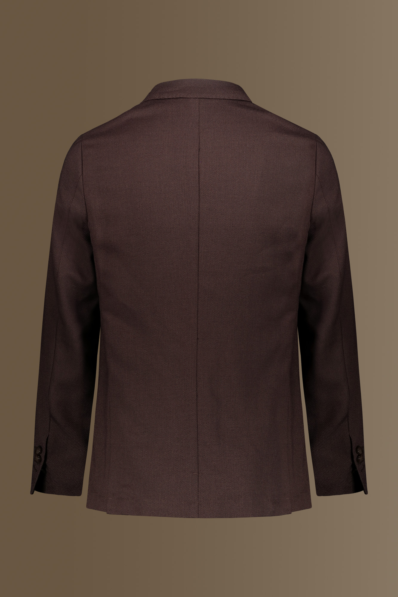 Single breasted dobby fabric jacket solid colour image number null