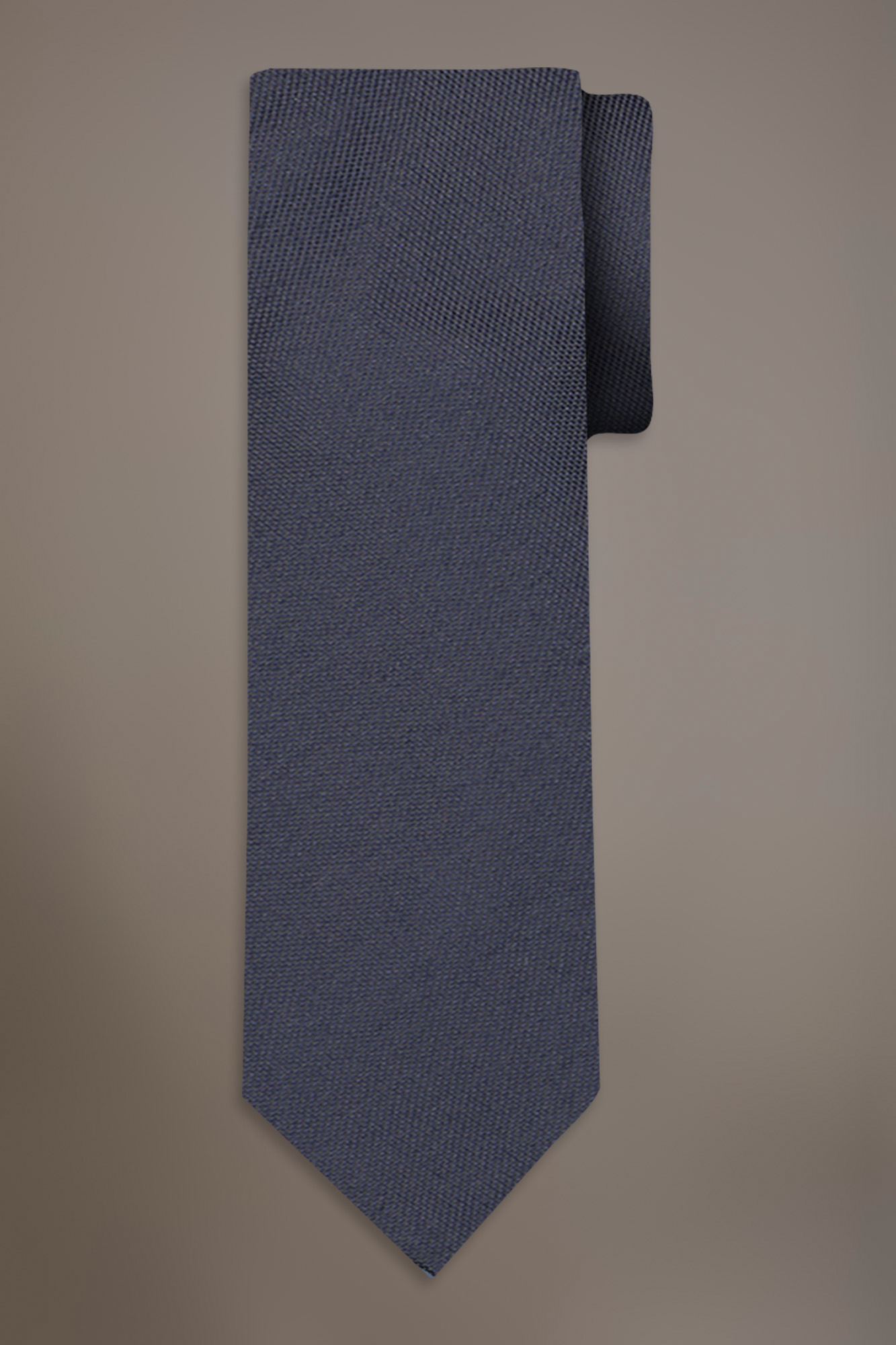 Solid color bamboo blend tie