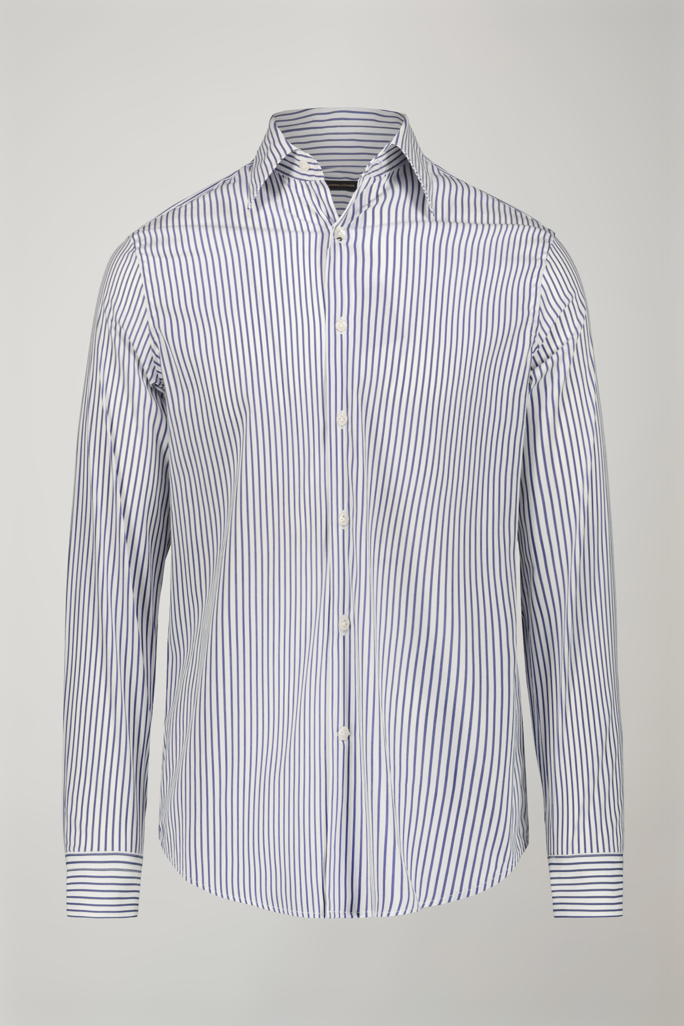 Men's tech shirt classic collar nylon fabric regular fit image number null