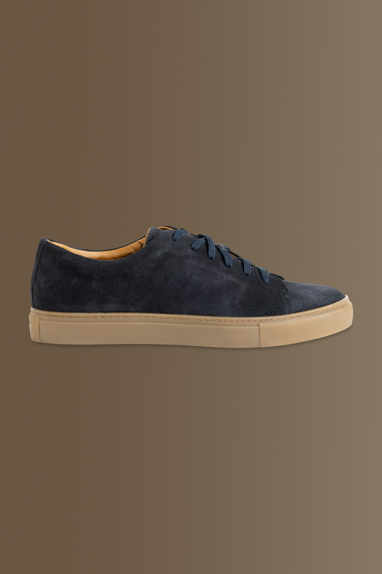 100% suede leather sneakers image number null