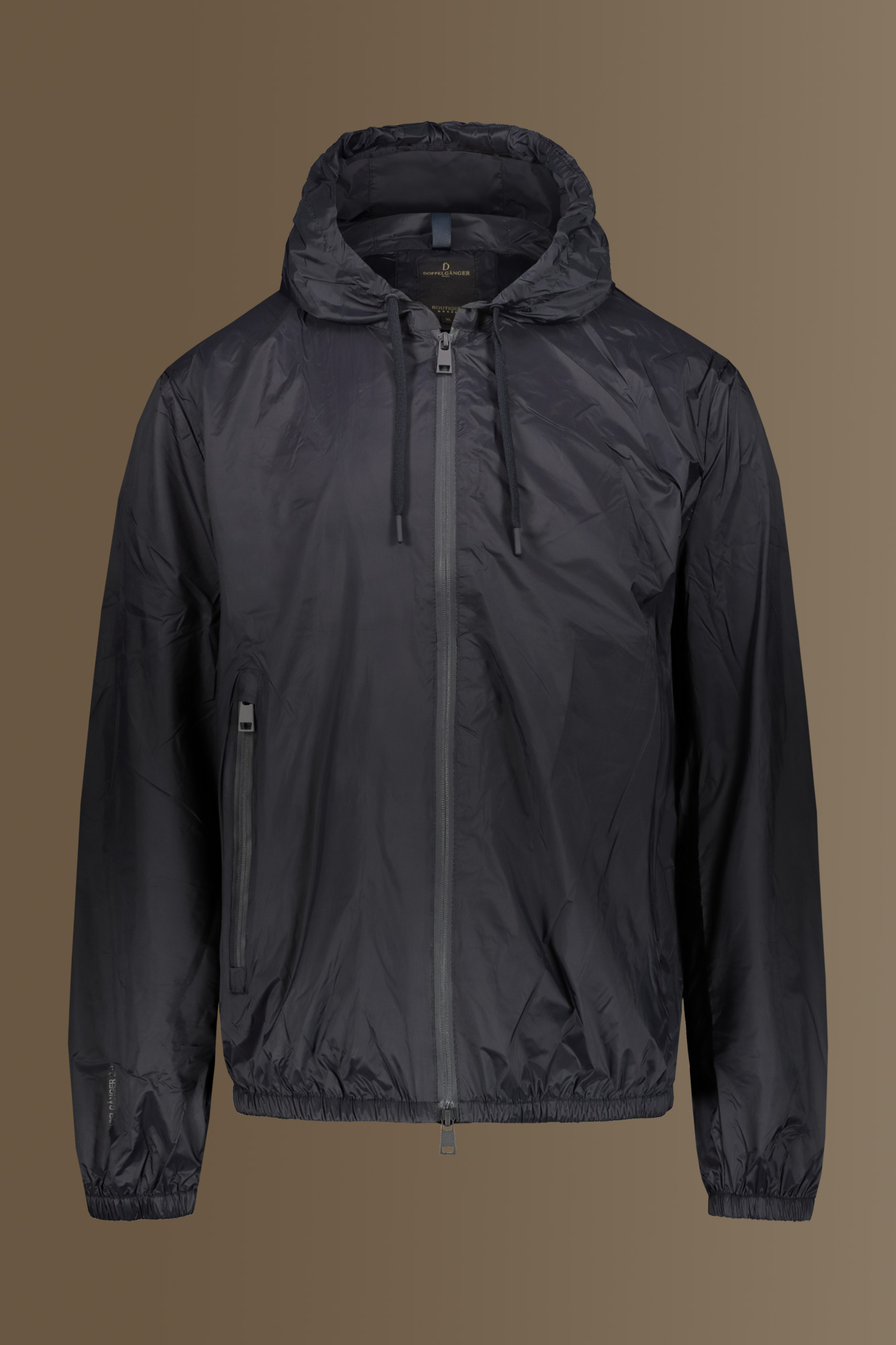 Giacca sailor in tessuto tecnico nylon cirè uomo image number null