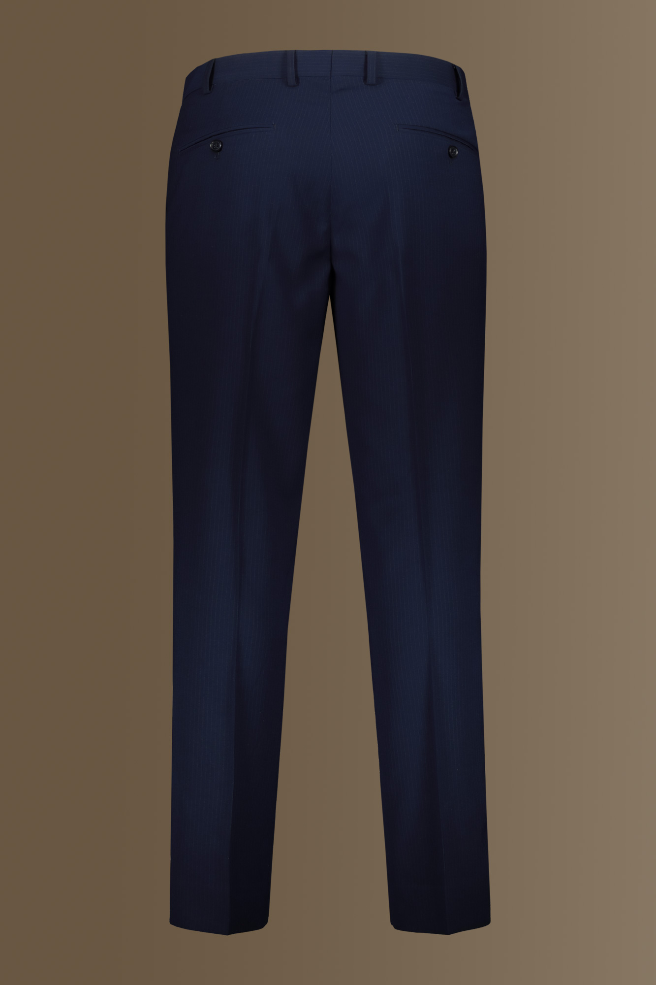 Single breasted suit flat trousers pinstripe fabric image number null