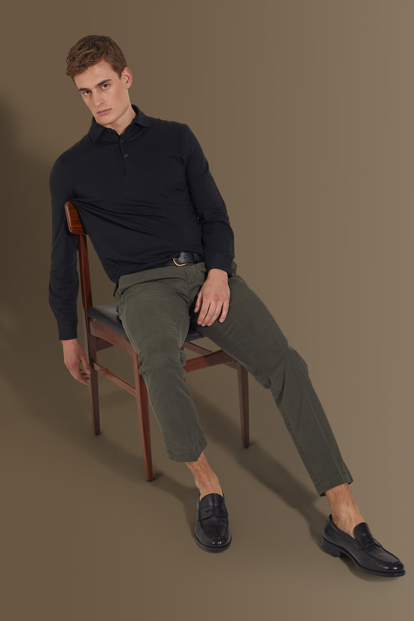 Pantalone chino classico image number null