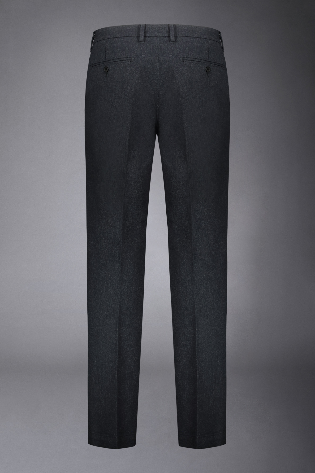 Men's chino pants regular fit twill melange construction image number null
