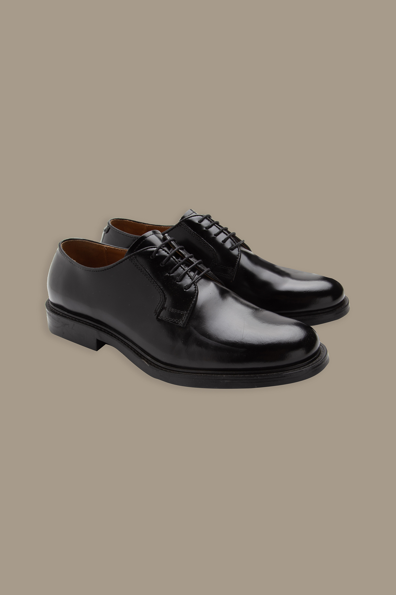 Scarpa derby liscia - 100% pelle image number null