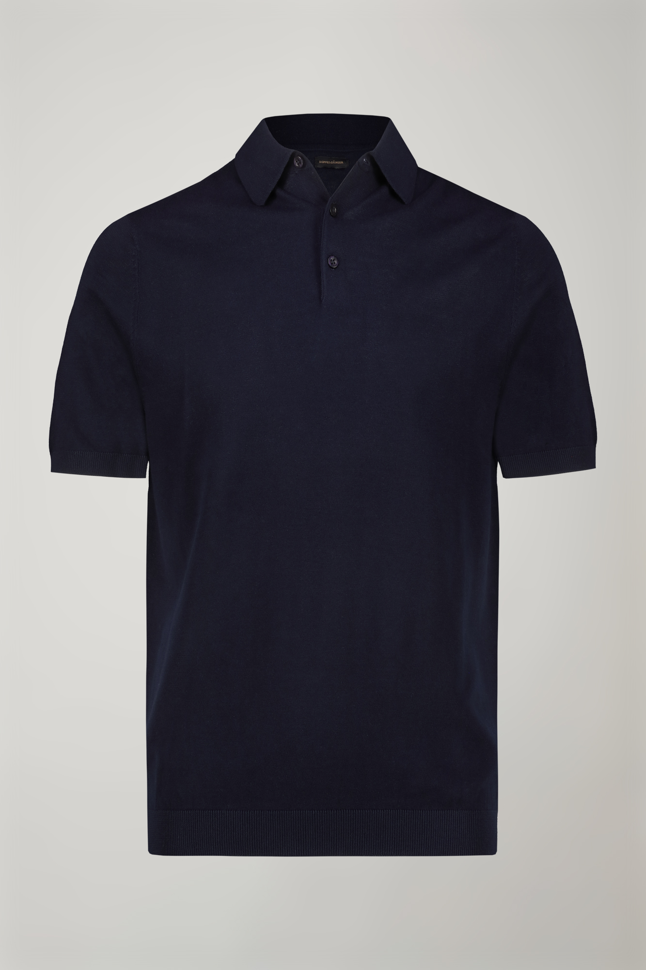 Herren-Poloshirt aus 100 % Baumwolle mit kurzen Ärmeln in normaler Passform image number null
