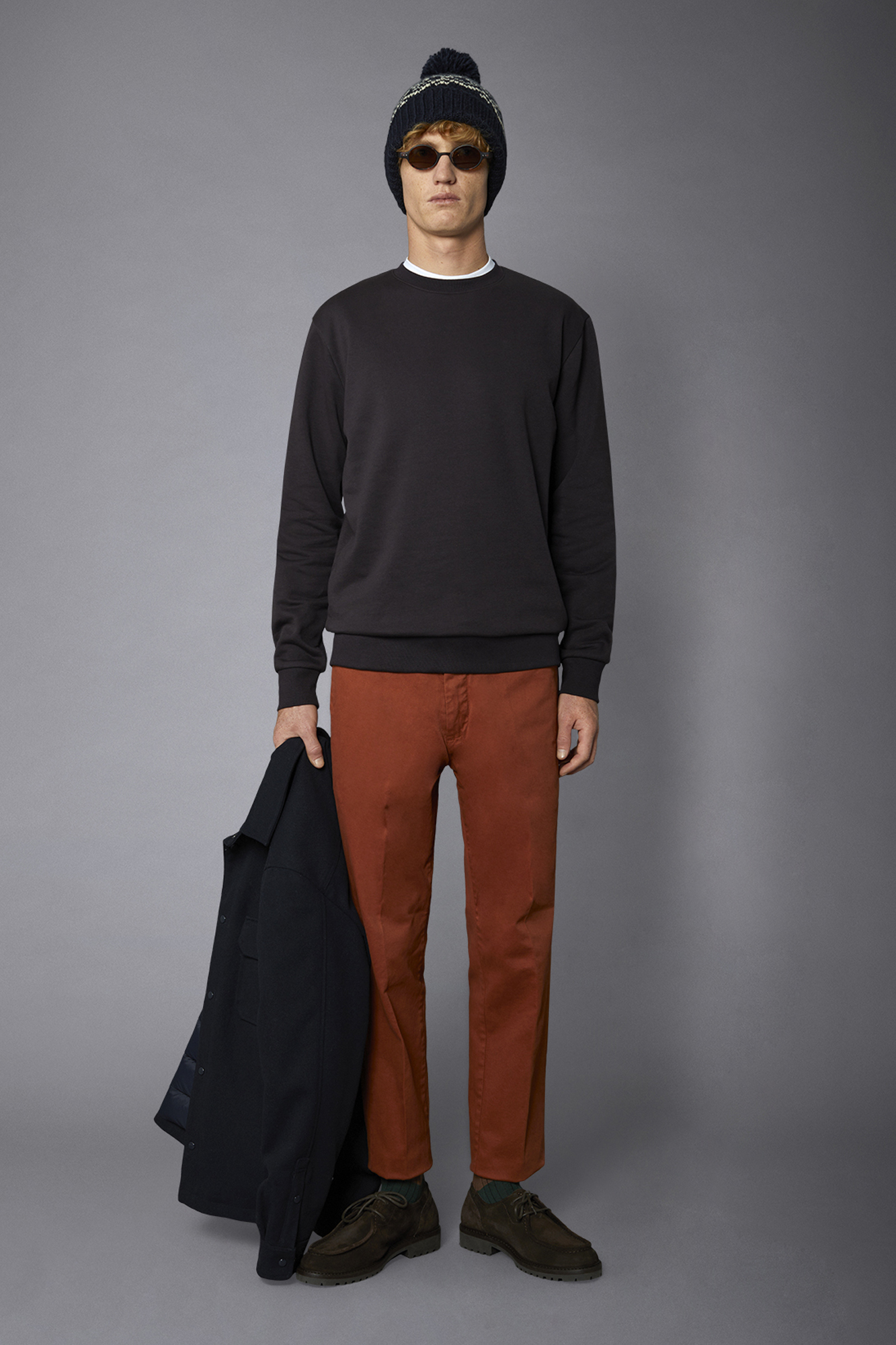 felpa uomo girocollo