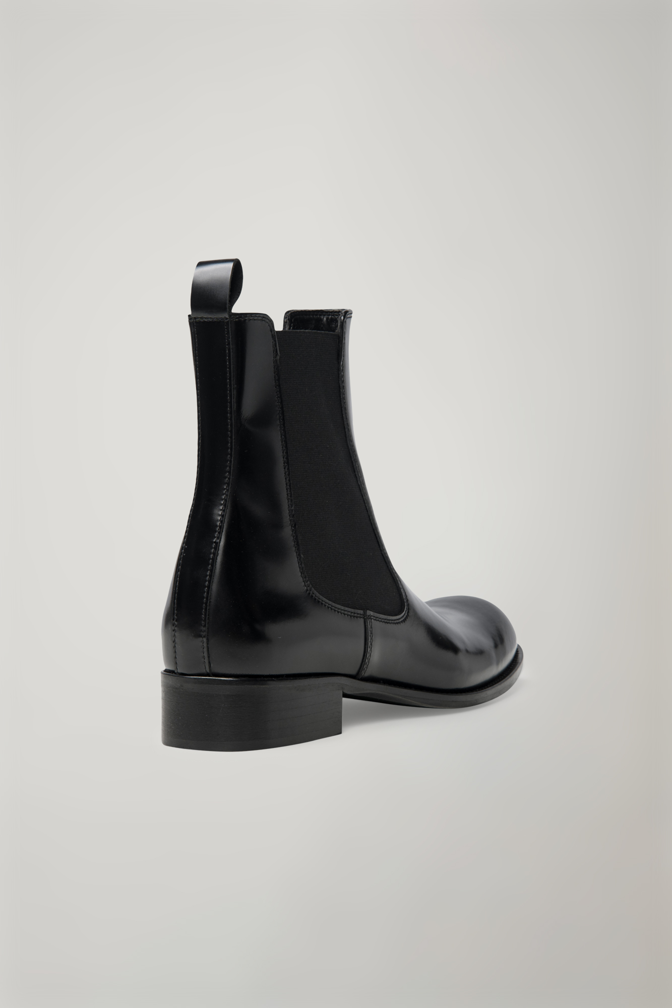 Women's 100% leather chelsea boots with thunit bottom image number null