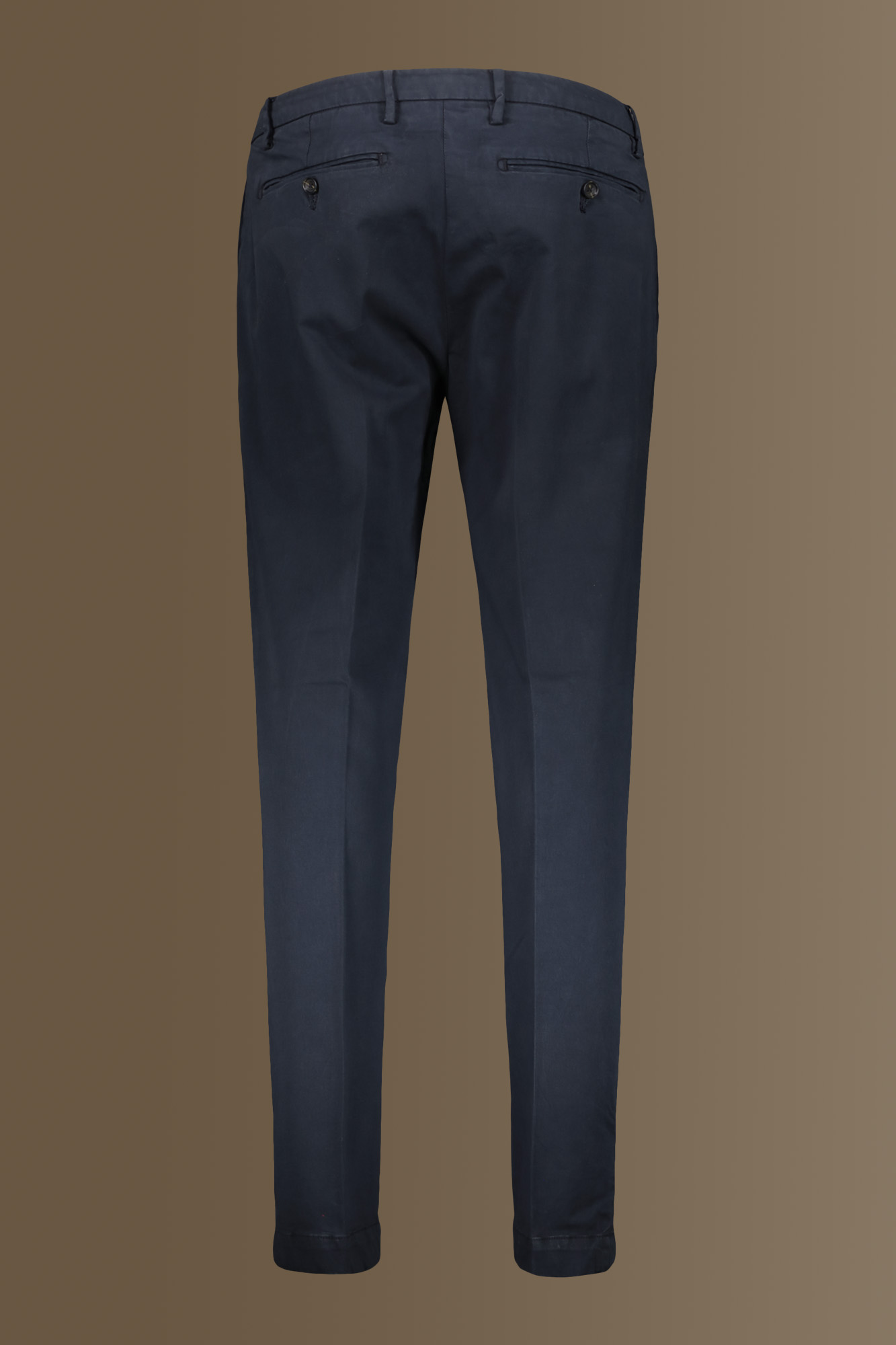 Pantalone classico chino twill elasticizzato image number null