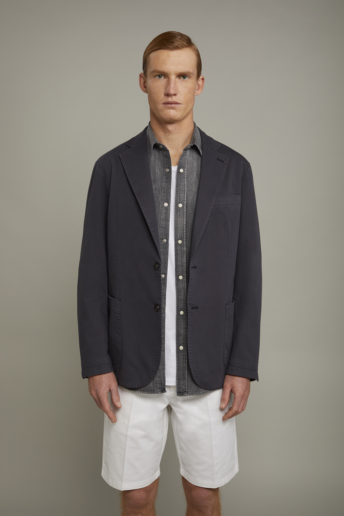 Veste De Costume Homme PJ PAUL JONES - Coupe Régulière, 1 Bouton, Polyester - Décontracté Ou Formel