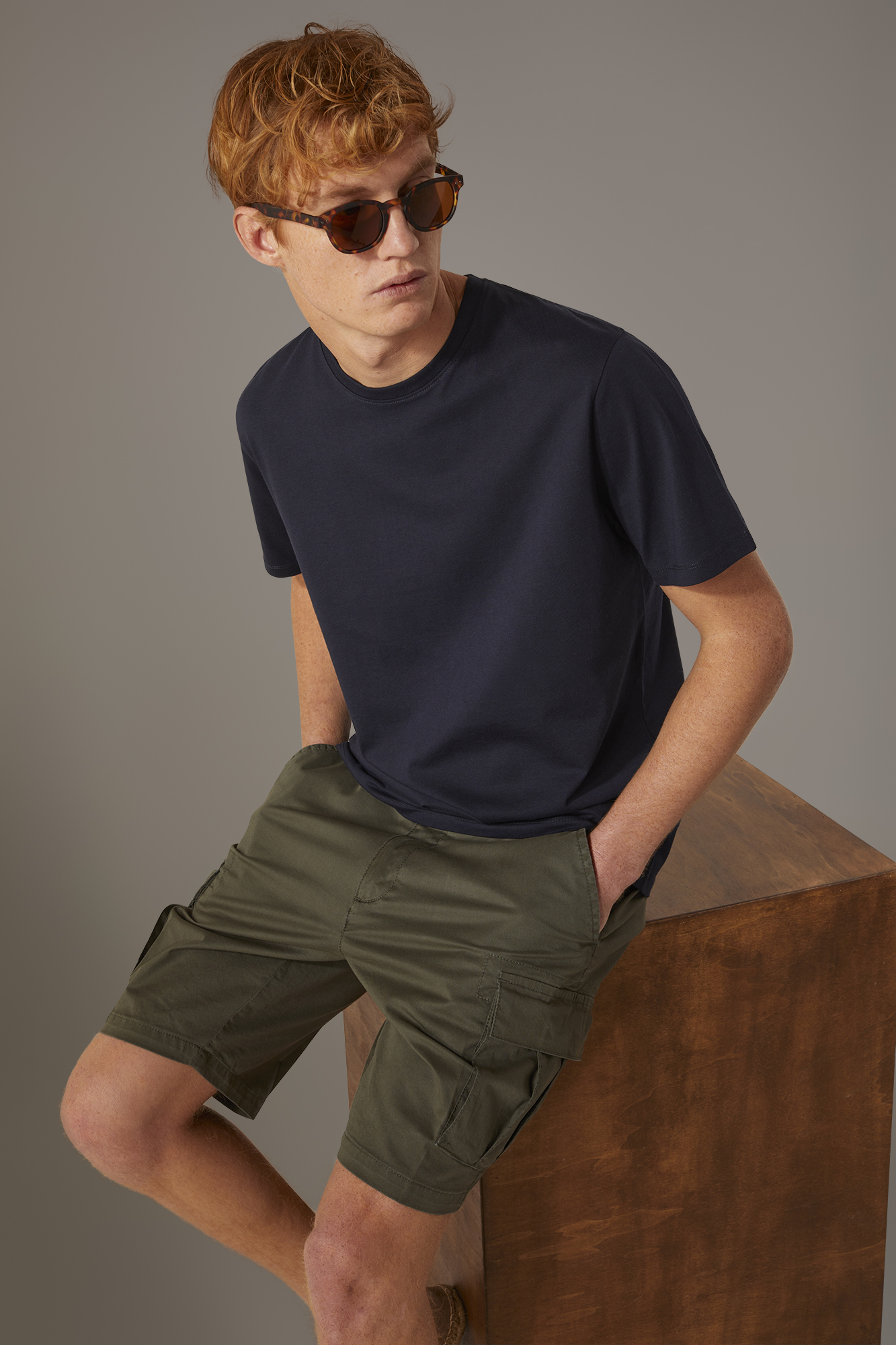 Moschino Men Bermuda Cargo