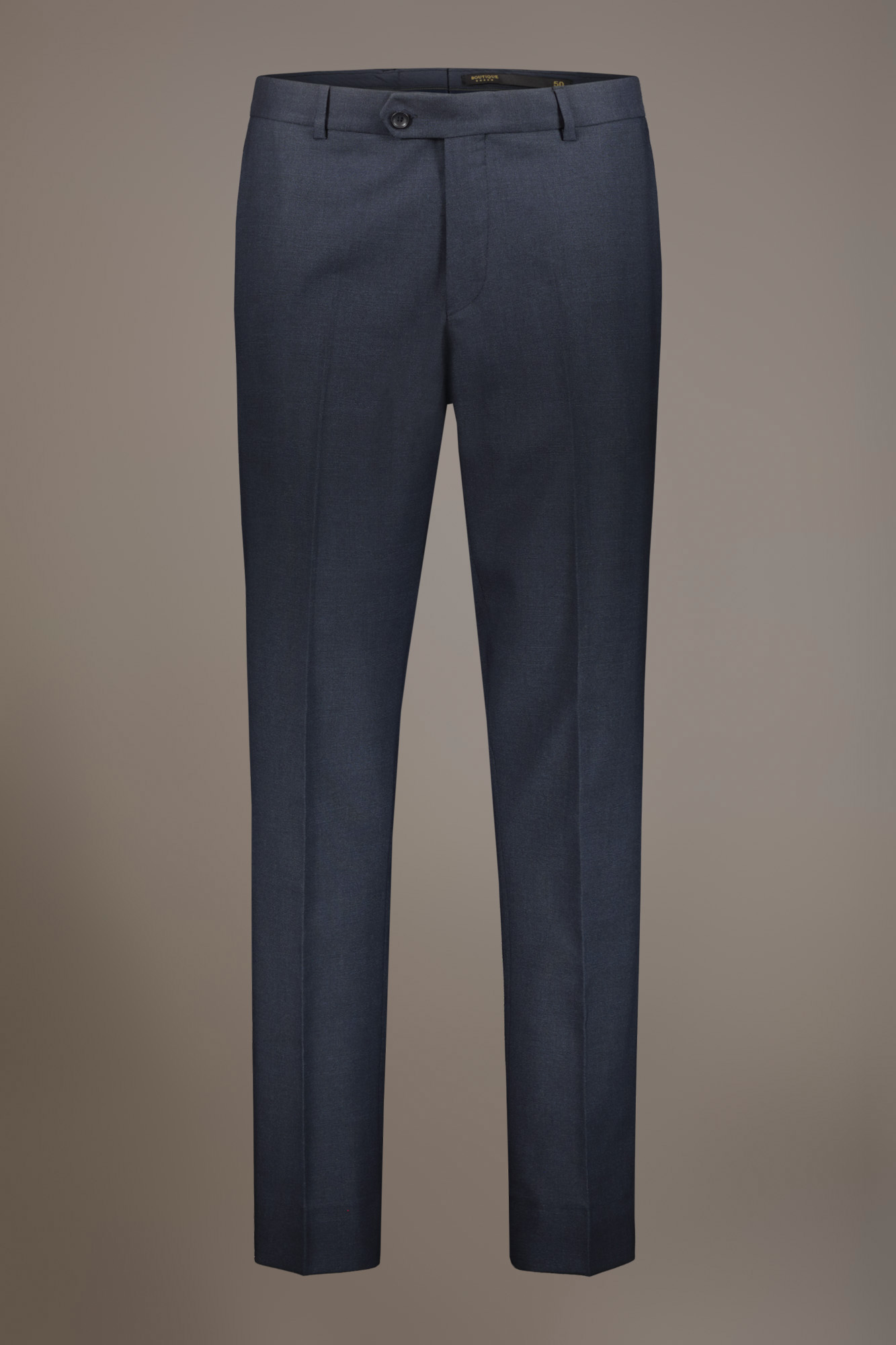 Single breasted suit flat trousers prince of wales fabric design image number null