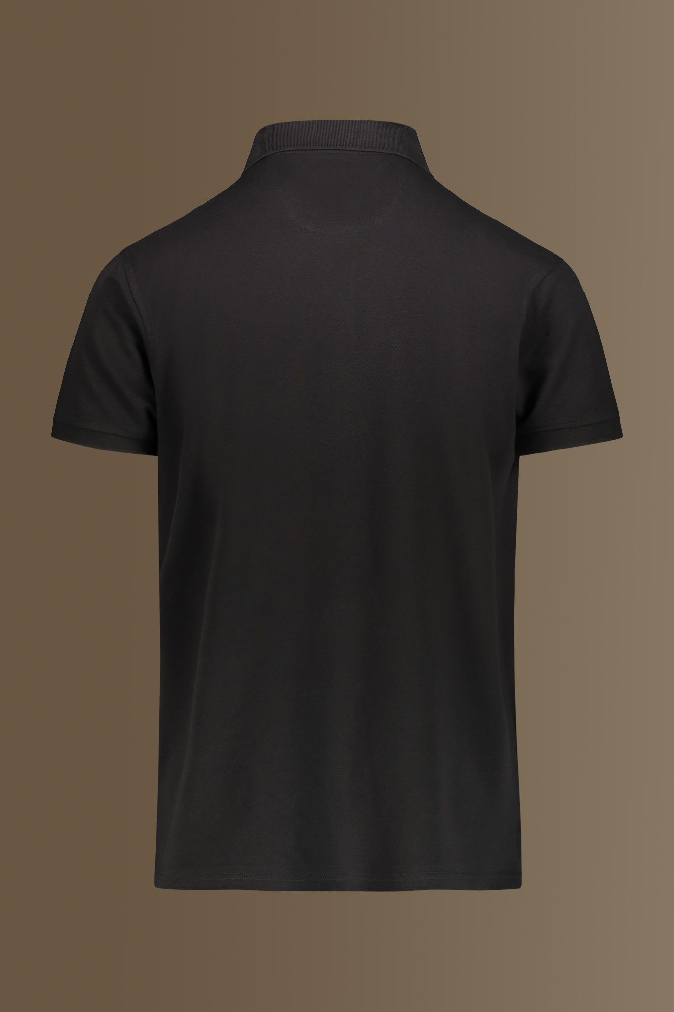 Short sleeves polo 100% cotton piquet solid colour image number null