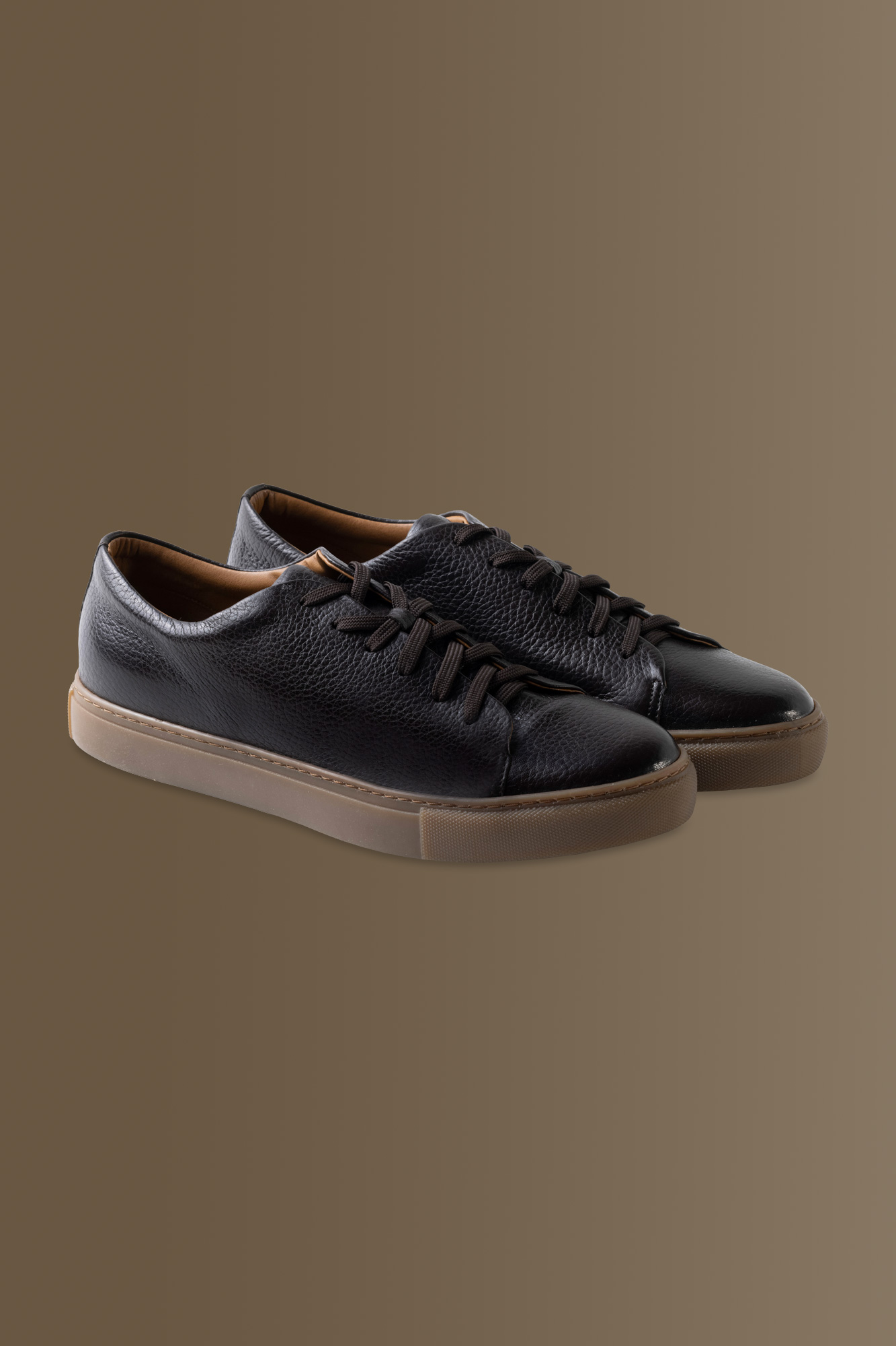 Sneakers in vera pelle effetto martellato | Doppelganger | Scarpe Uomo  Online
