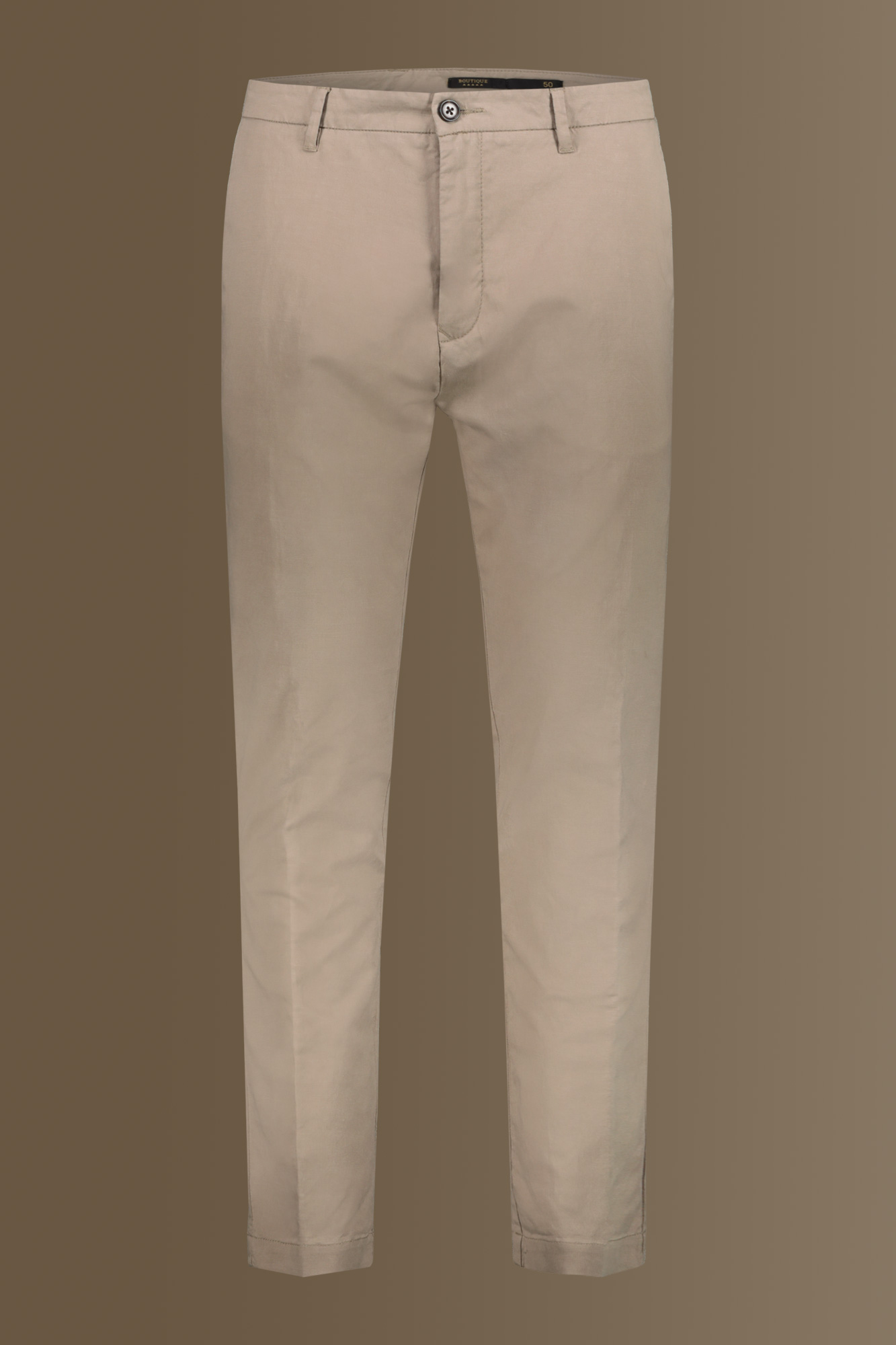 Pantalone chino costruzione twill elasticizzato image number null