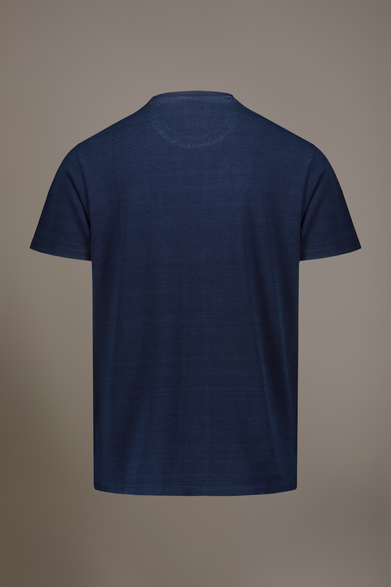 T-Shirt mit Rundhalsausschnitt 100% Piqué-Baumwolle image number null