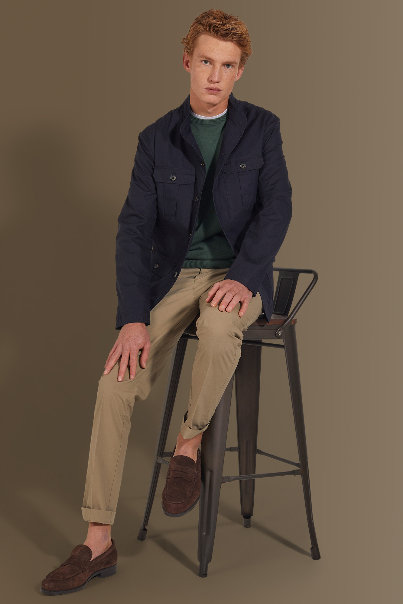 Pantalone chino uomo classico image number null