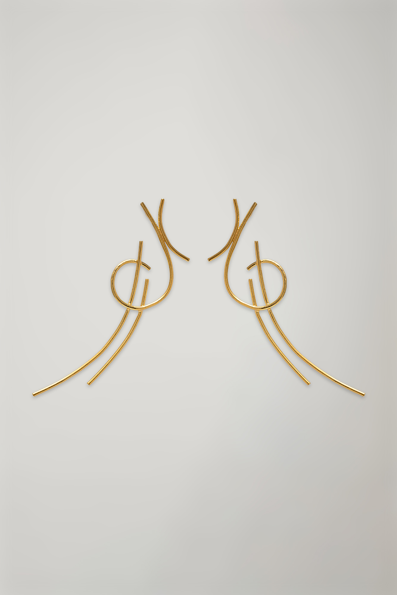 Women's earrings made of brass image number null