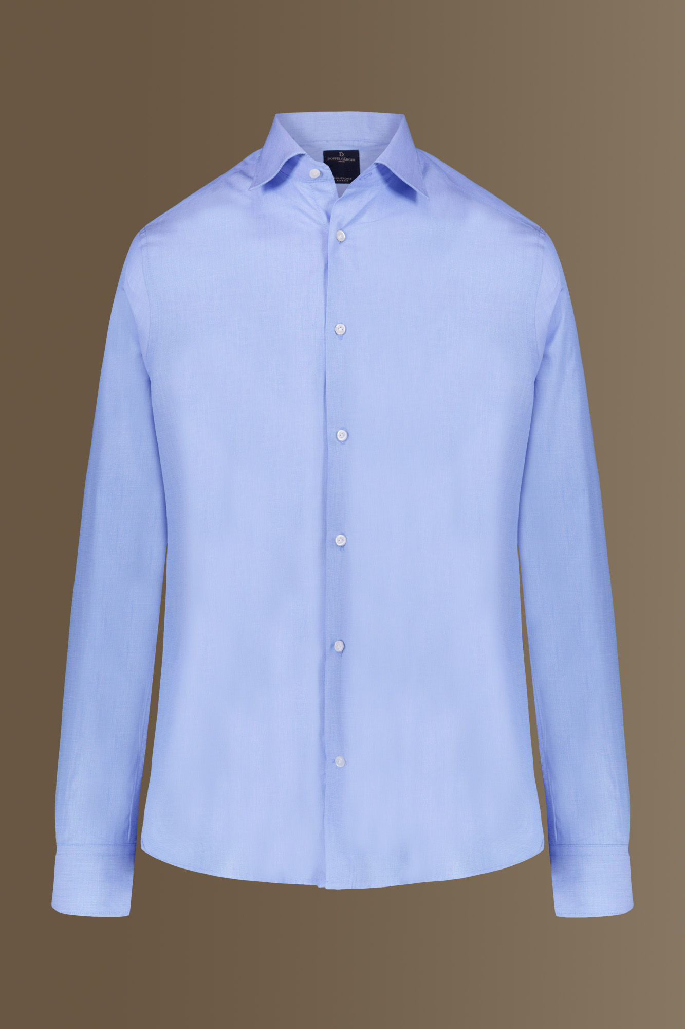French collar classic shirt 100% cotton fil -a- fil image number null