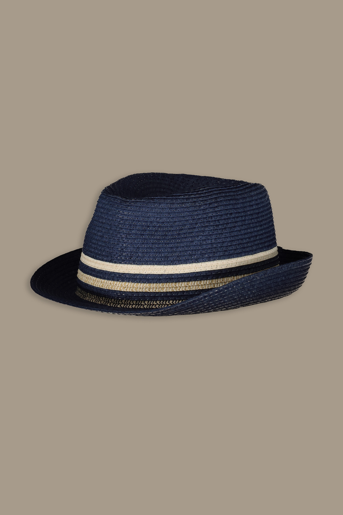 Cappello Fedora Bicolore Uomo/Donna – Tesa Media 5,5 Cm, Regolabile, Primavera/Autunno