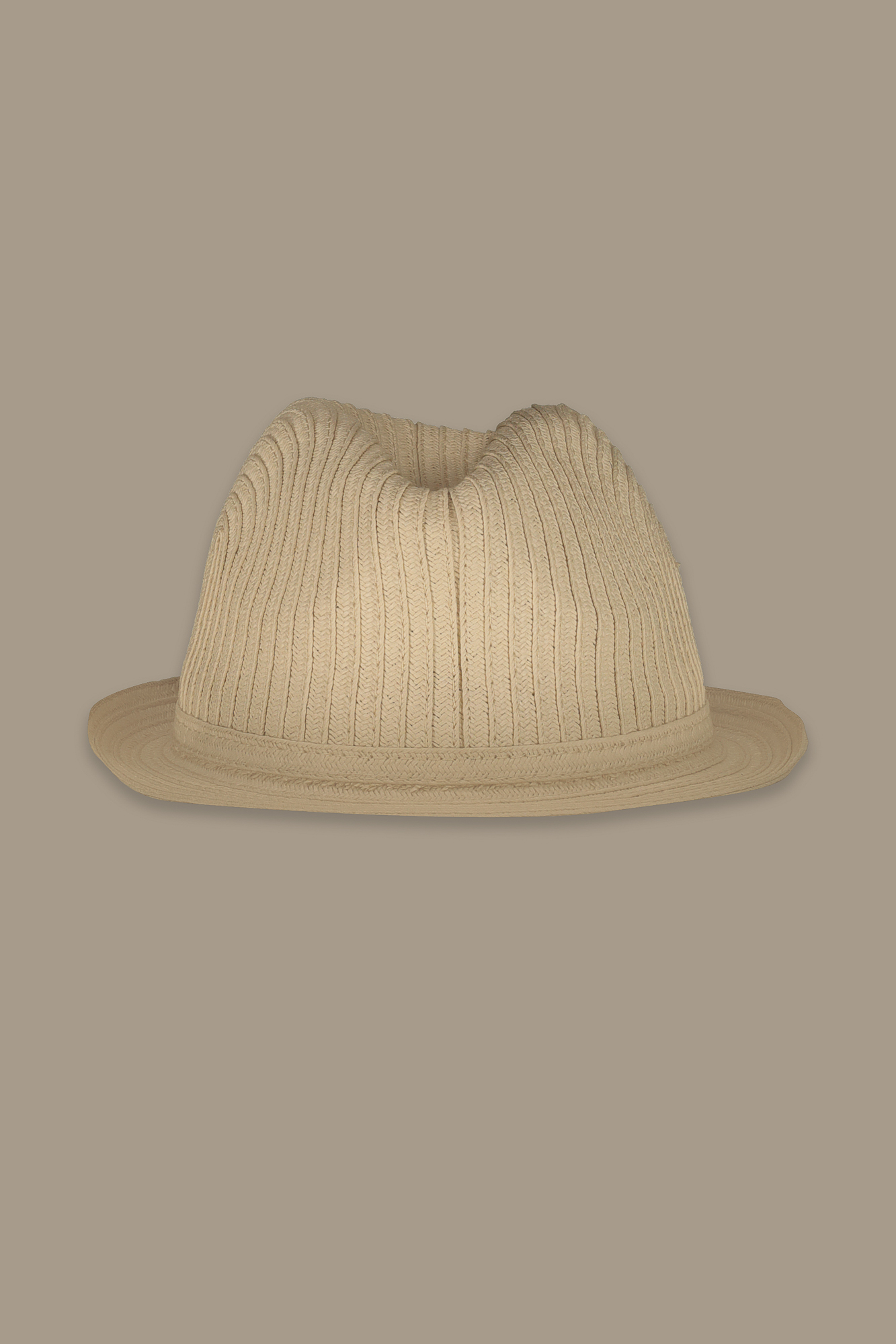 Cappello fedora in fibra naturale image number null