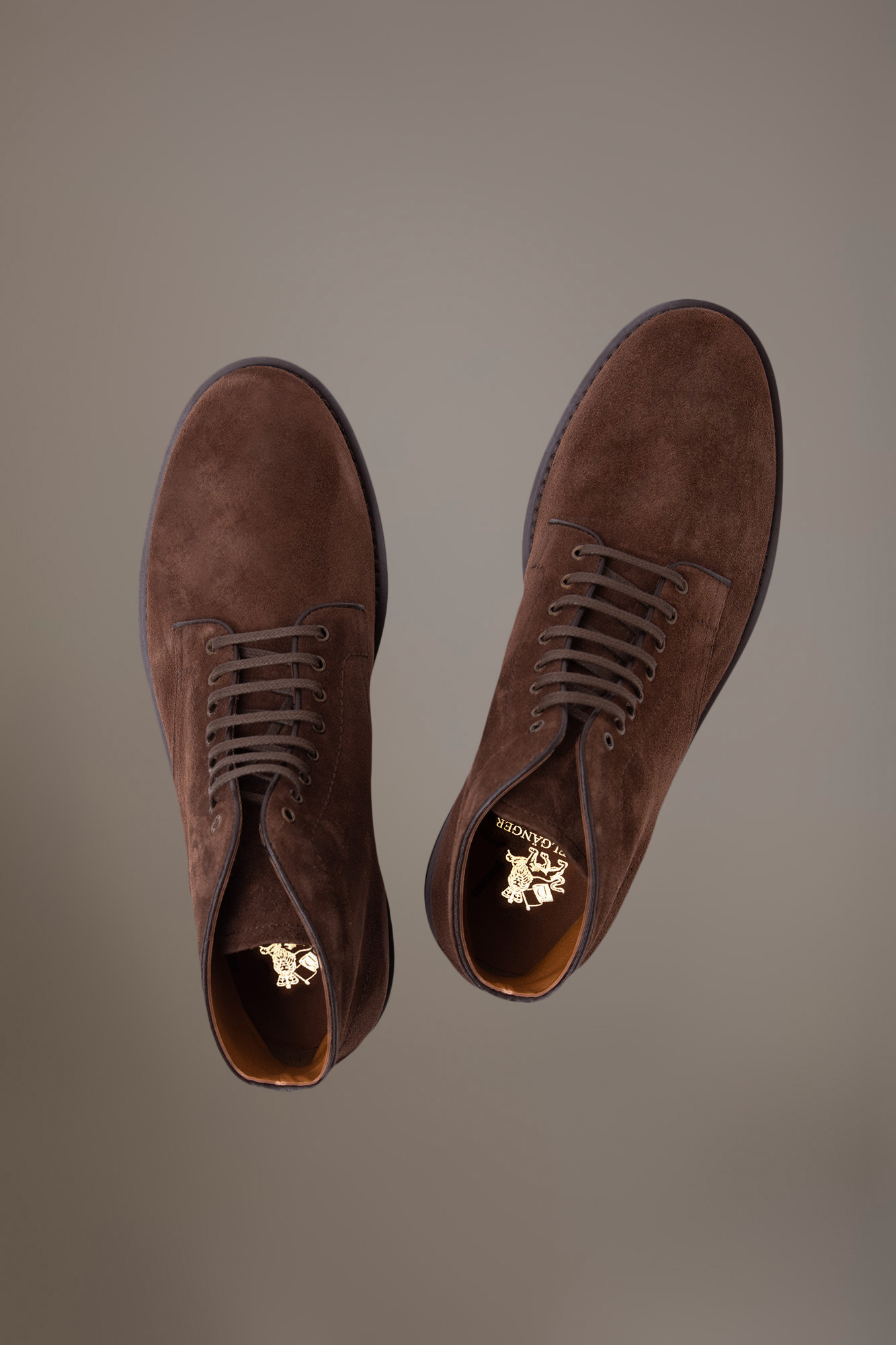 Suede boots - 100% leather image number null