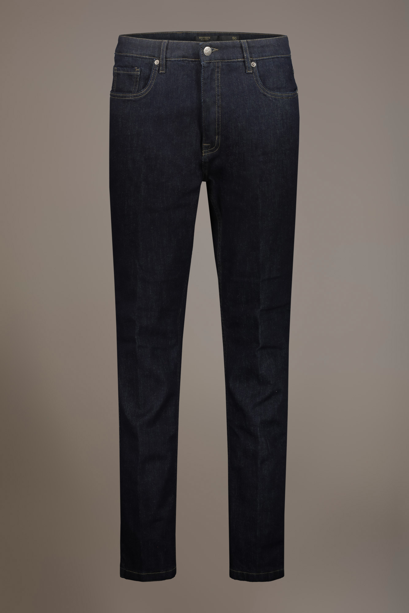 Jeans uomo 5 tasche regular fit tessuto denim image number null