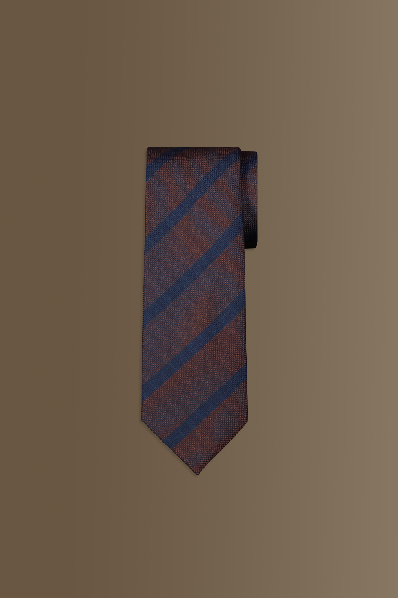 Cravatta misto bamboo - regimental image number null