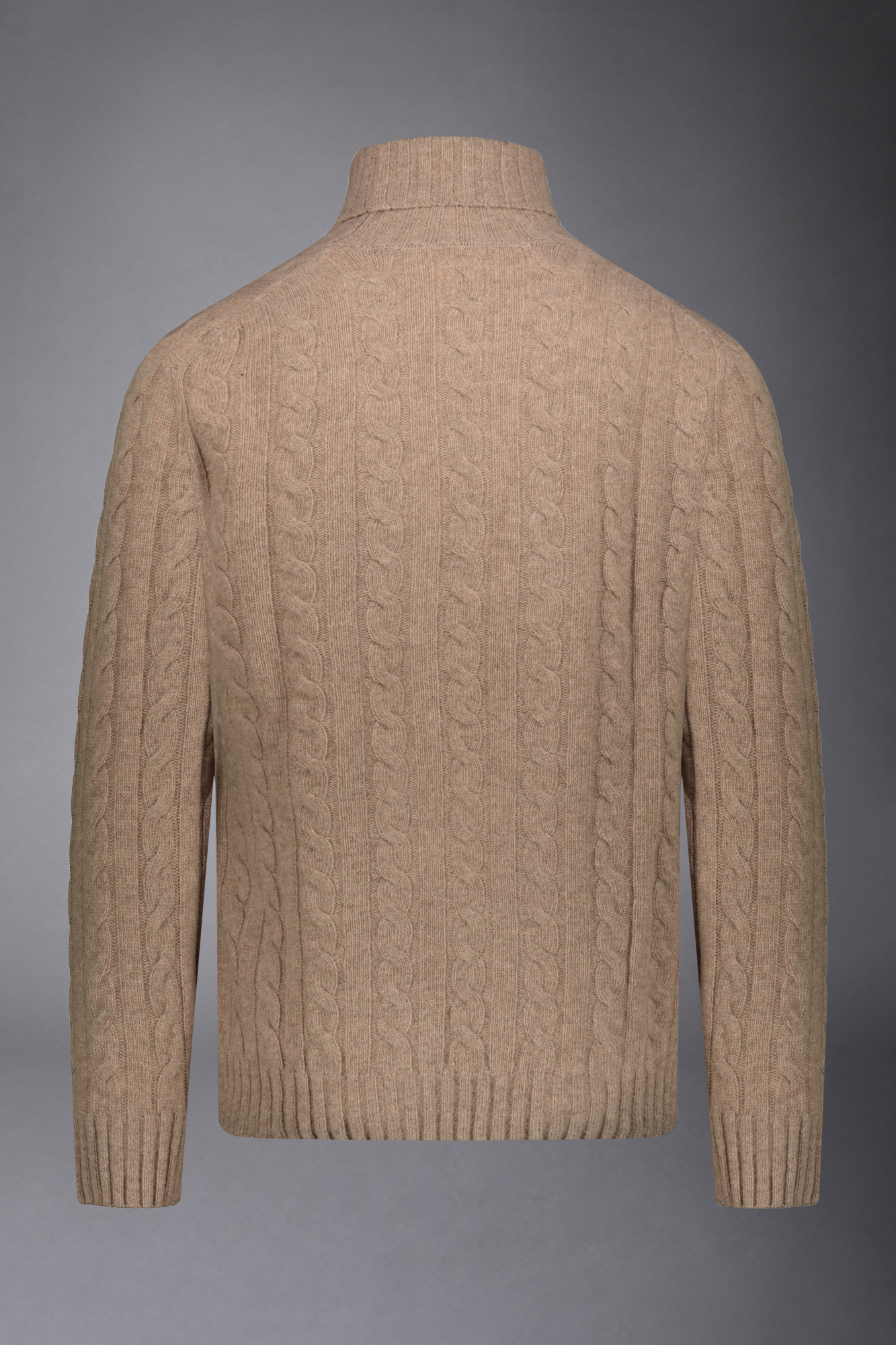 Maglia collo alto misto lana con maniche raglan | | Maglie
