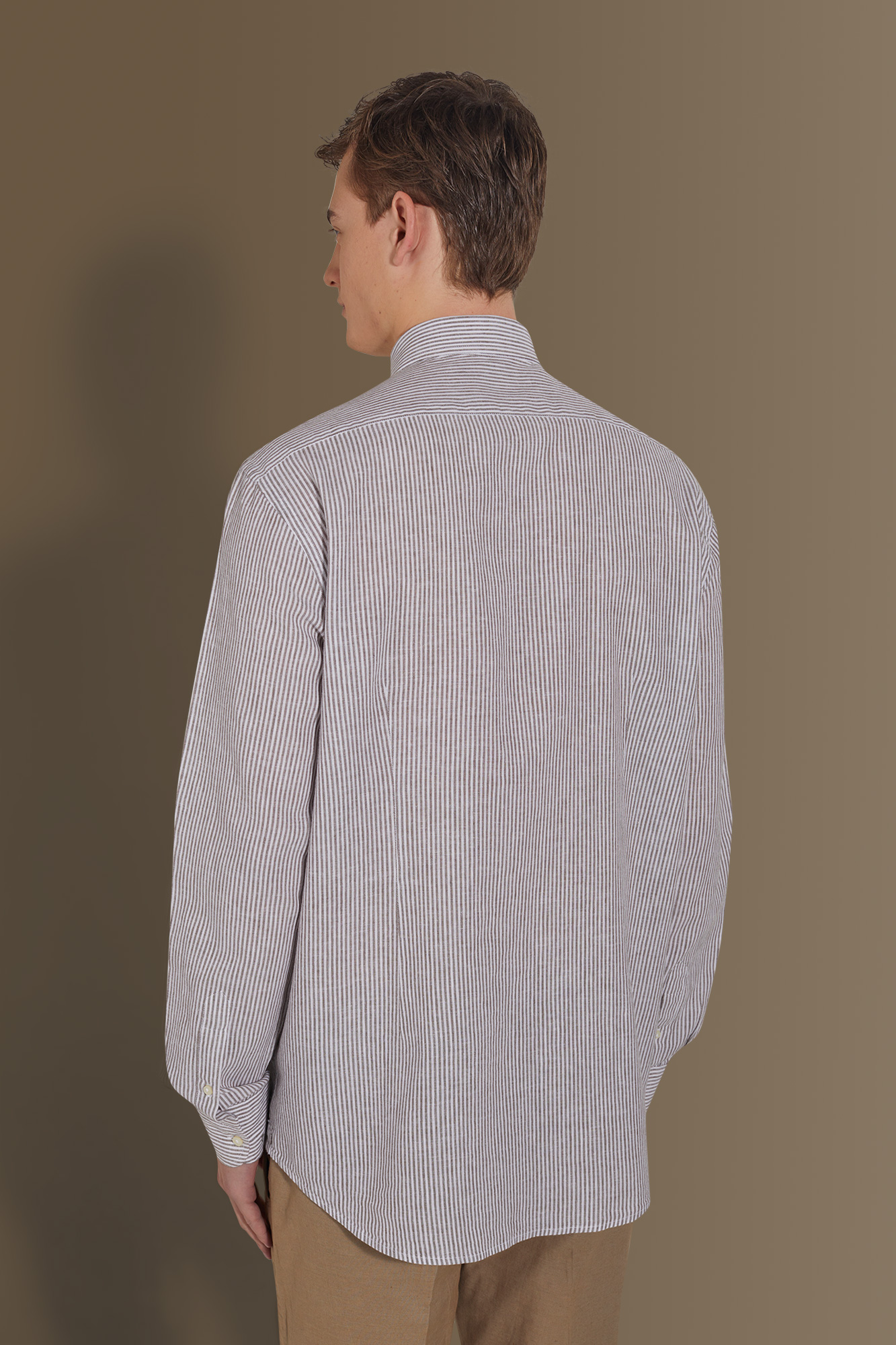 Spiral - Camicia Casual Uomo, Misto Tessuto, Scollo Classico, Senza Maniche, Basic E Versatile