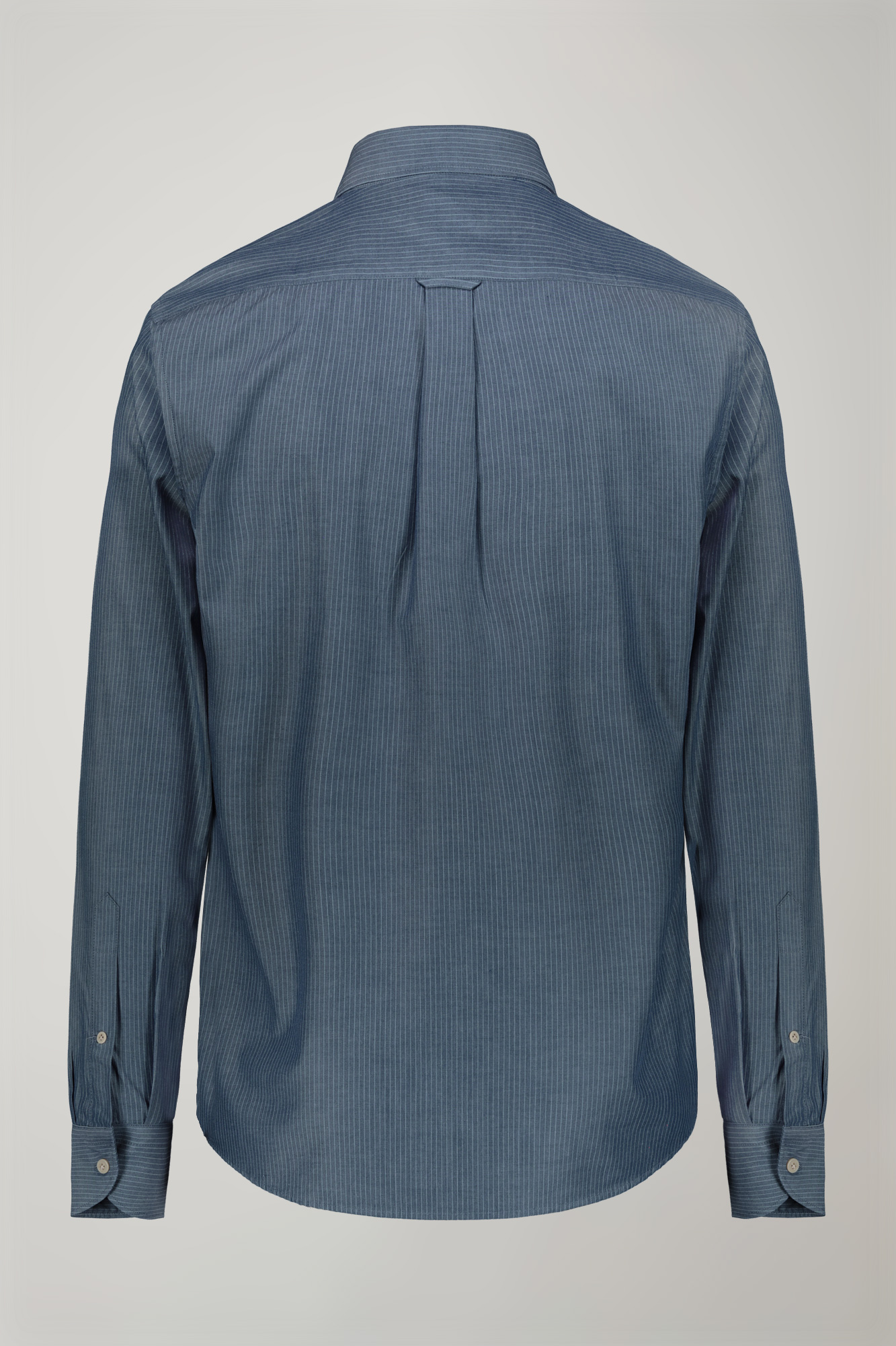 GAP Henley Morbido a Maniche Lunghe per Tutti i Giorni T-Shirt, Bainbridge Blu, L Uomo