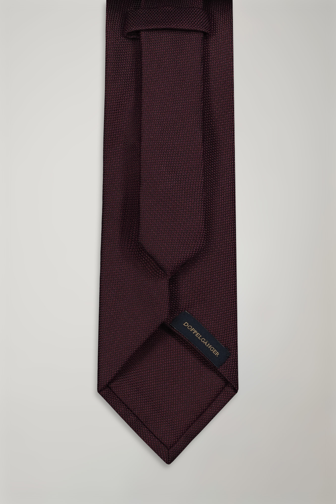 Men's tie solid color bamboo image number null
